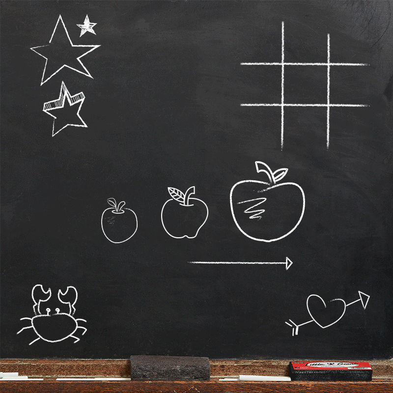 Chalk - Washingtonian Illustration and graphic by Phong Nguyen.