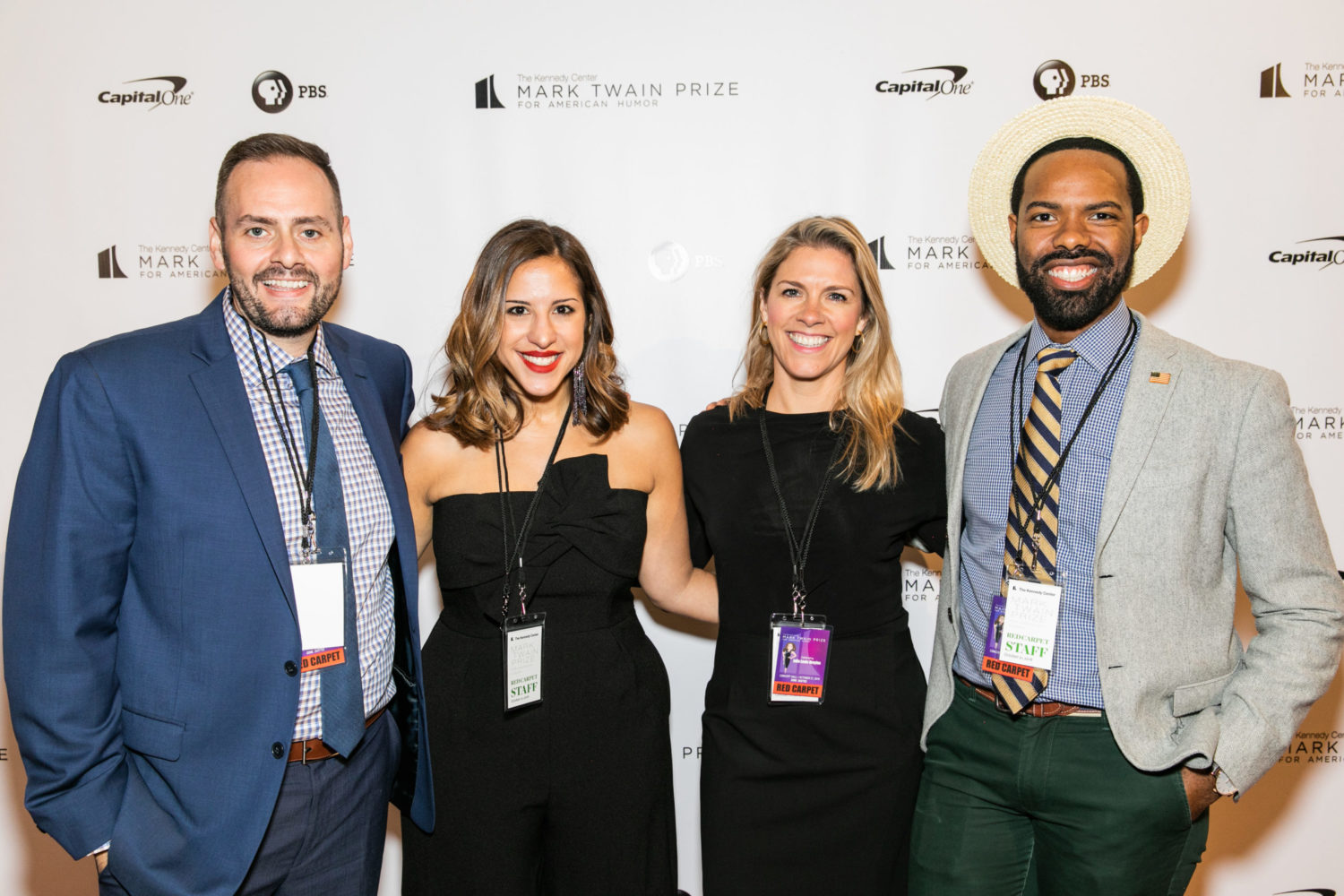 improv performers Kennedy Center red carpet