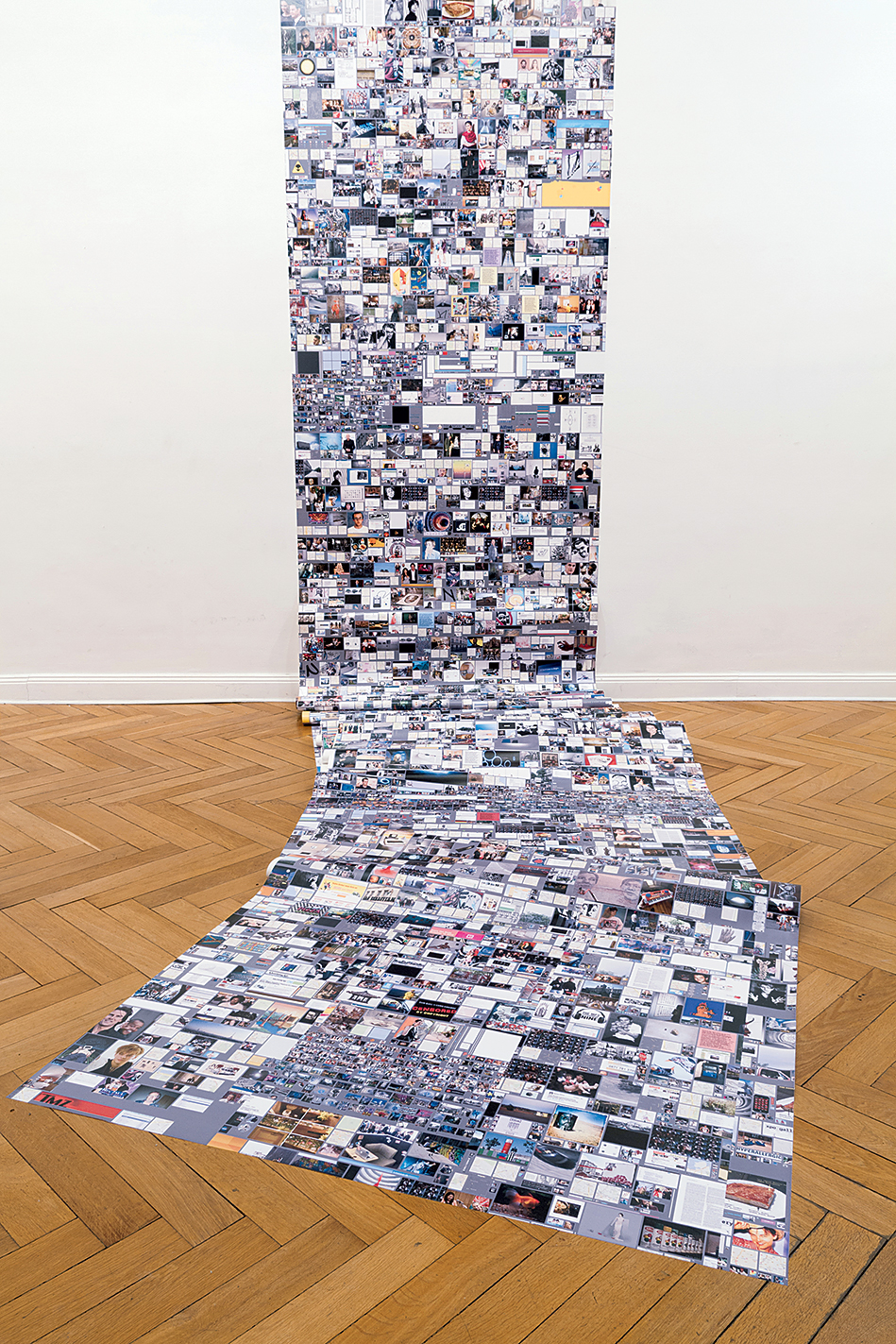 Photograph of “Internet Cache Portrait” by Max Schreier.