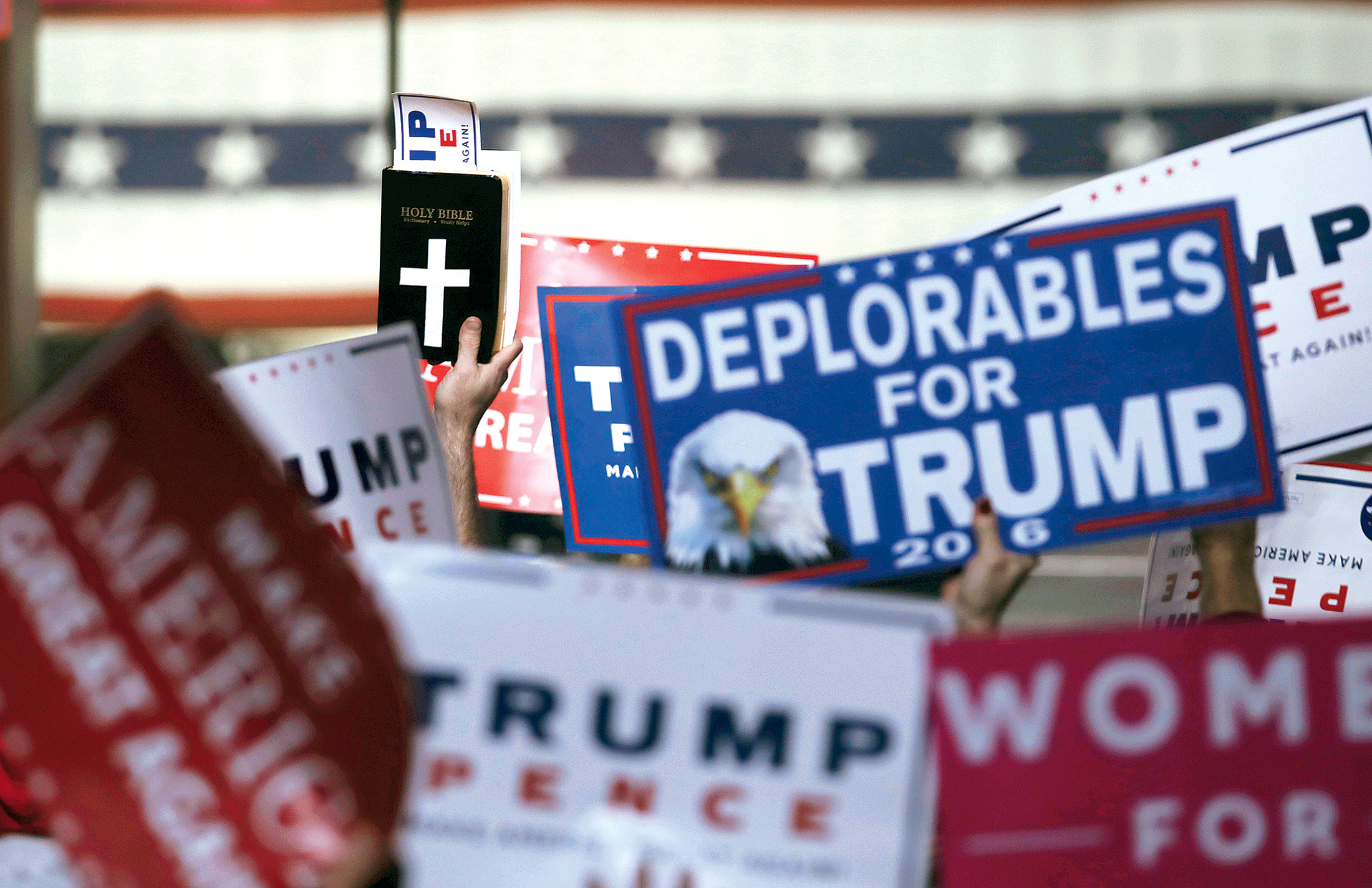 FPTrumpFeat - Washingtonian Photograph by Charles Krupa/AP Images.