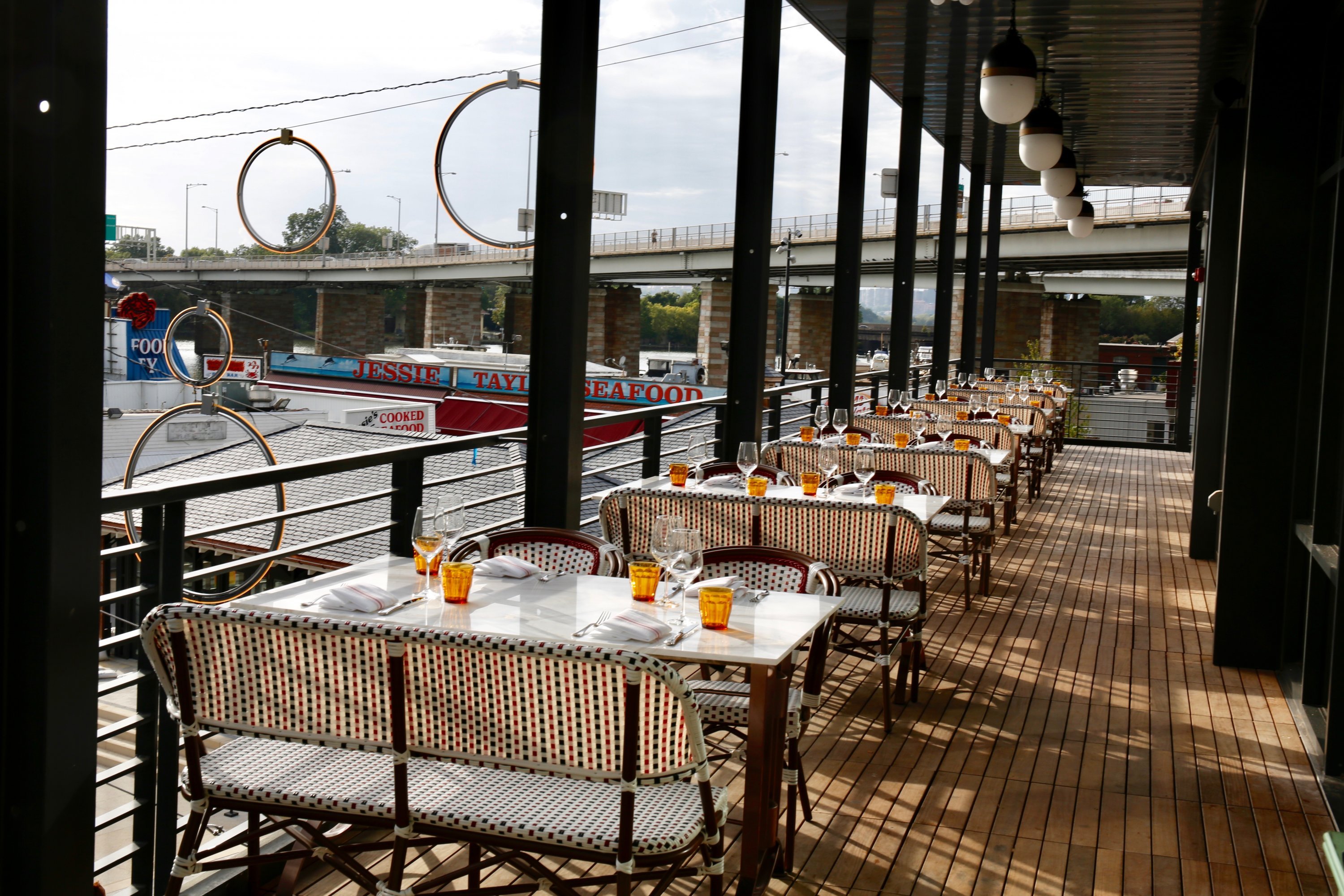 _G1A3135 - Washingtonian Officina the Wharf Italian market restaurant rooftop bar.
