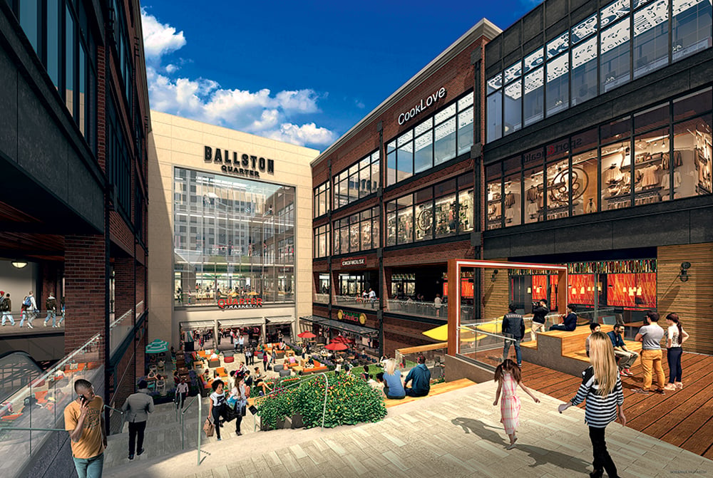 Photograph of Food Hall Courtesy of Quarter Market.