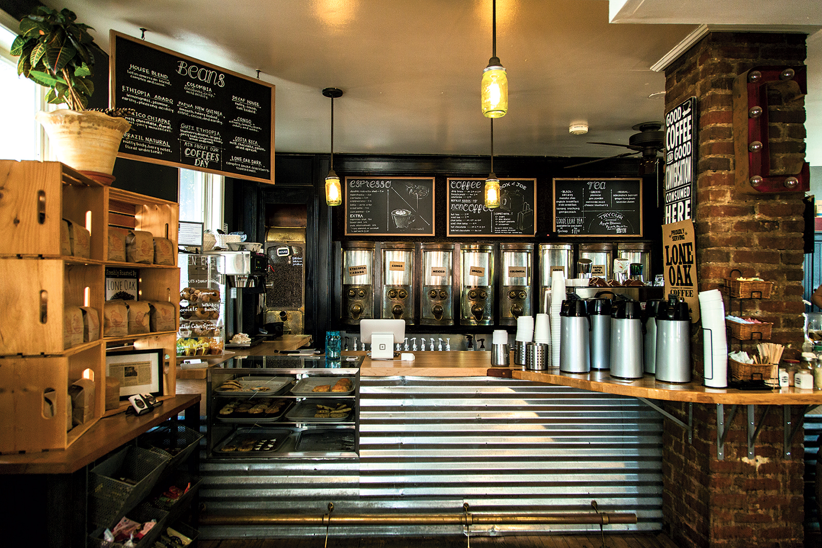 King Street Coffee. Photograph by Alex Mangione.