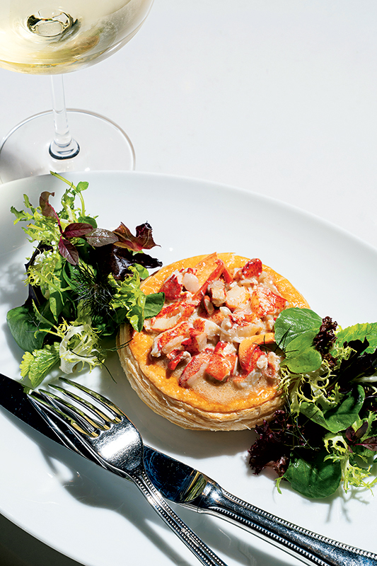 Mirabelle’s lobster vol-au-vent. 