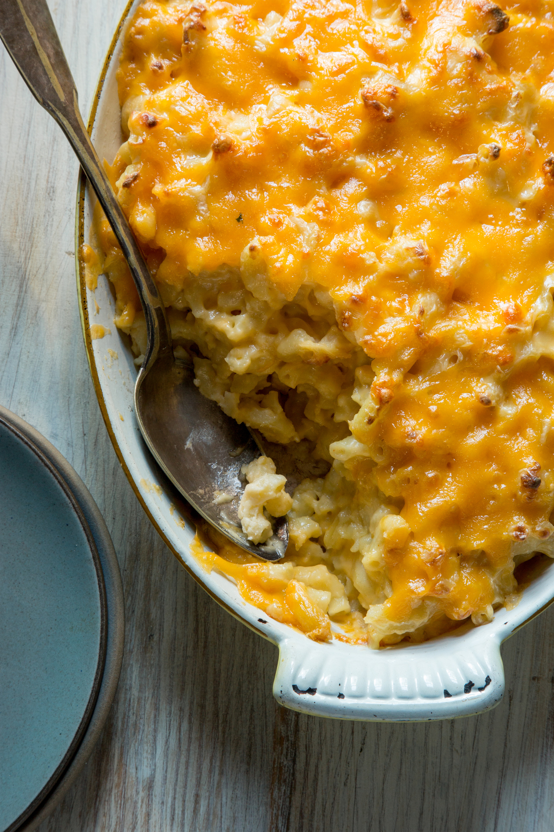 Sweet Home Cookbook - Washingtonian Baked Mac & Cheese. Photograph by Scott Suchman.