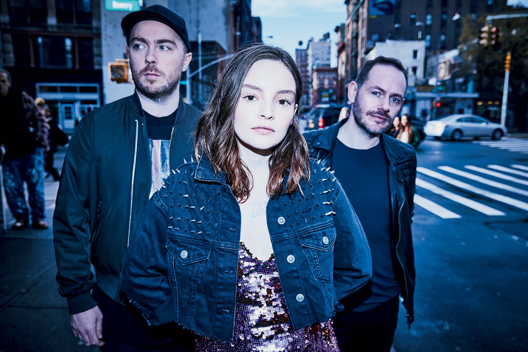 Photograph of Chvrches by Danny Clinch. 