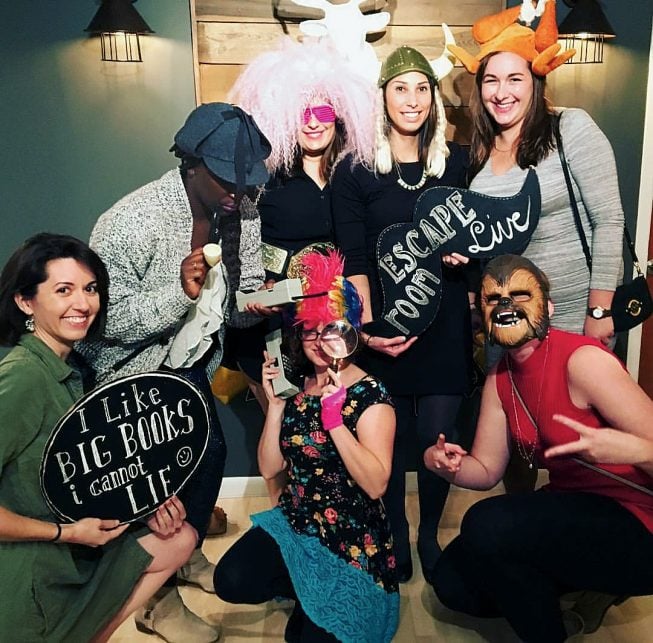 Photograph courtesy of Escape Room Live. Photograph courtesy of Escape Room Live.