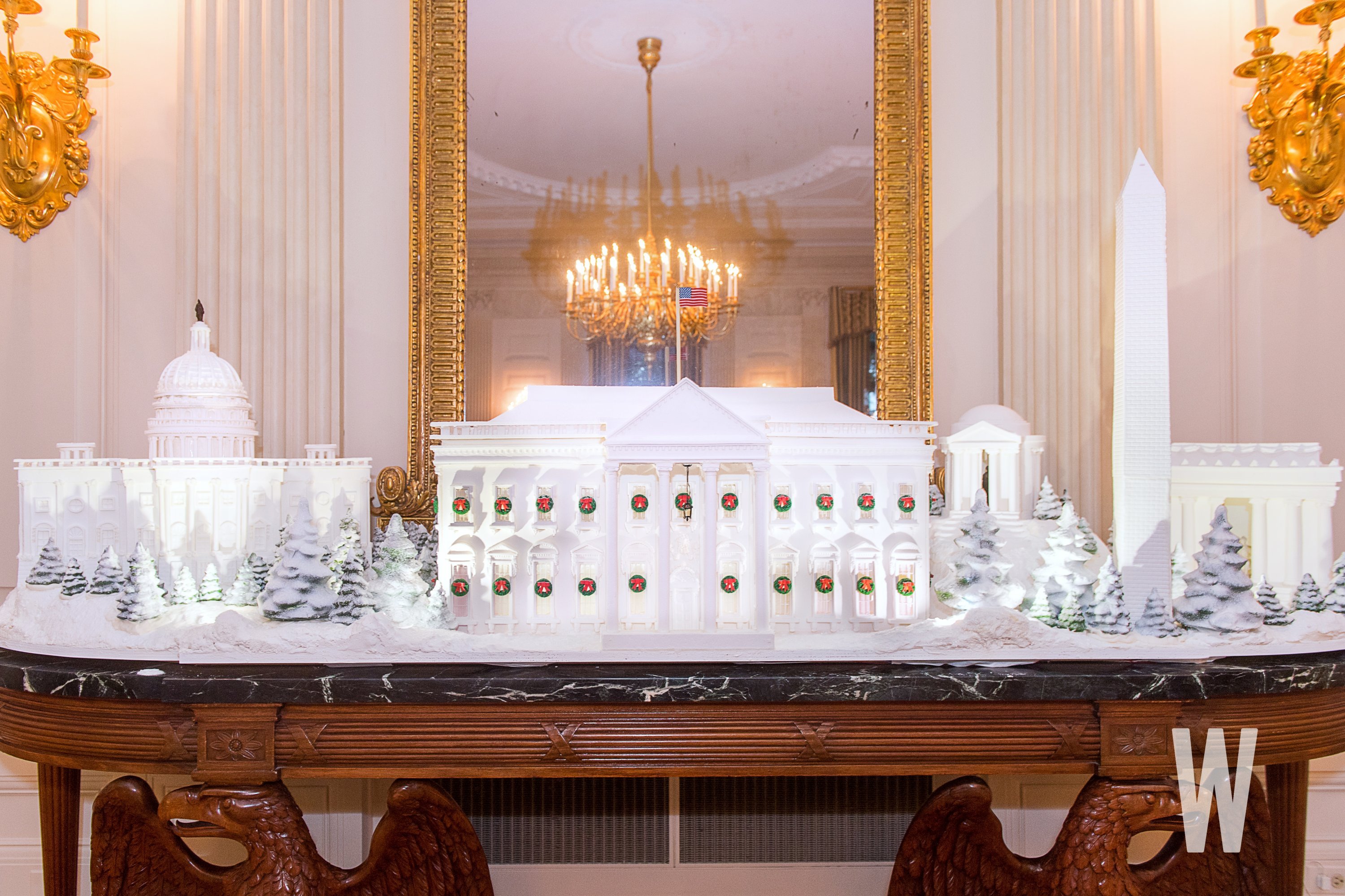 White House Christmas Decorations 2018