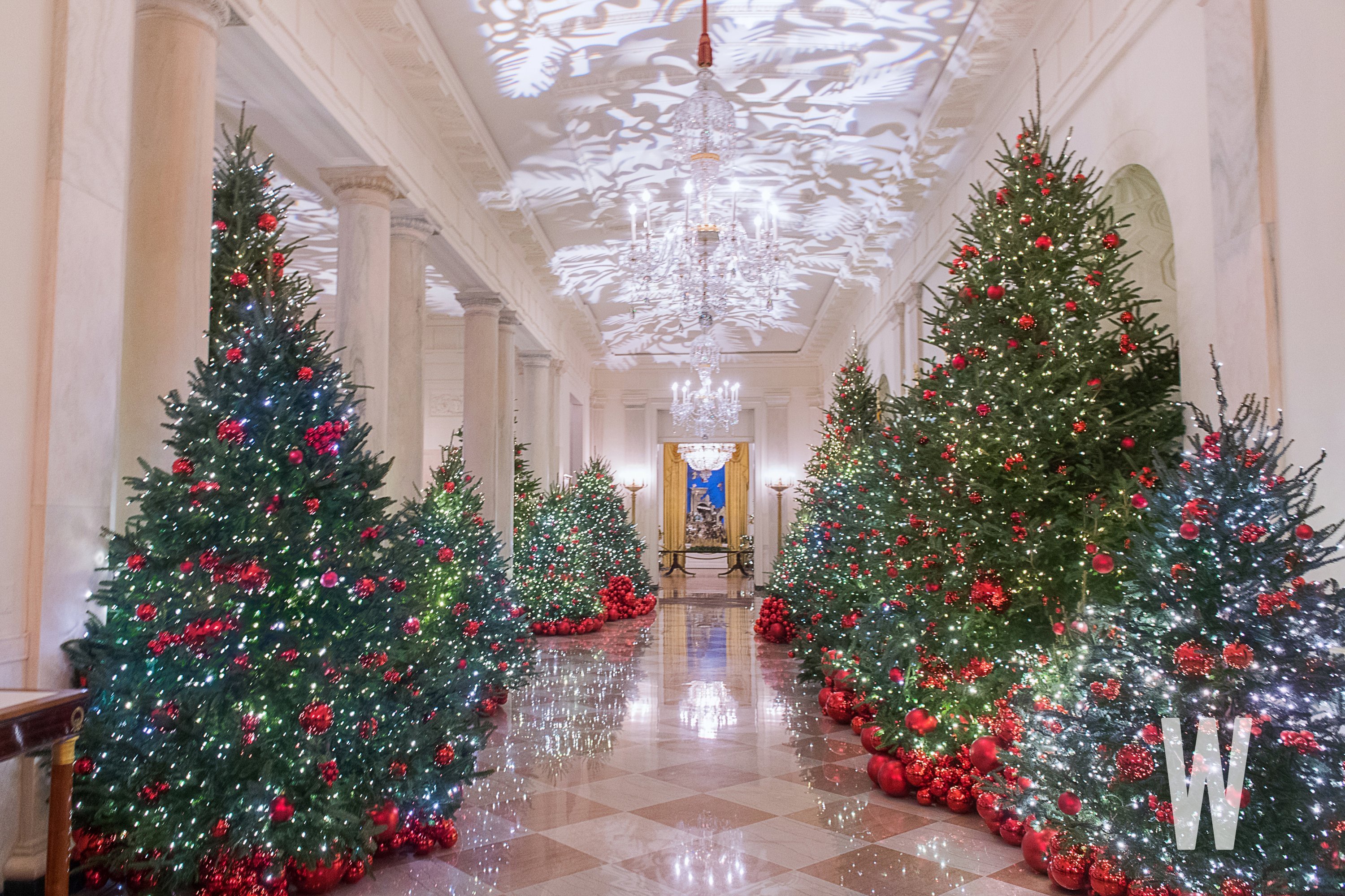 White House Christmas Decorations 2018