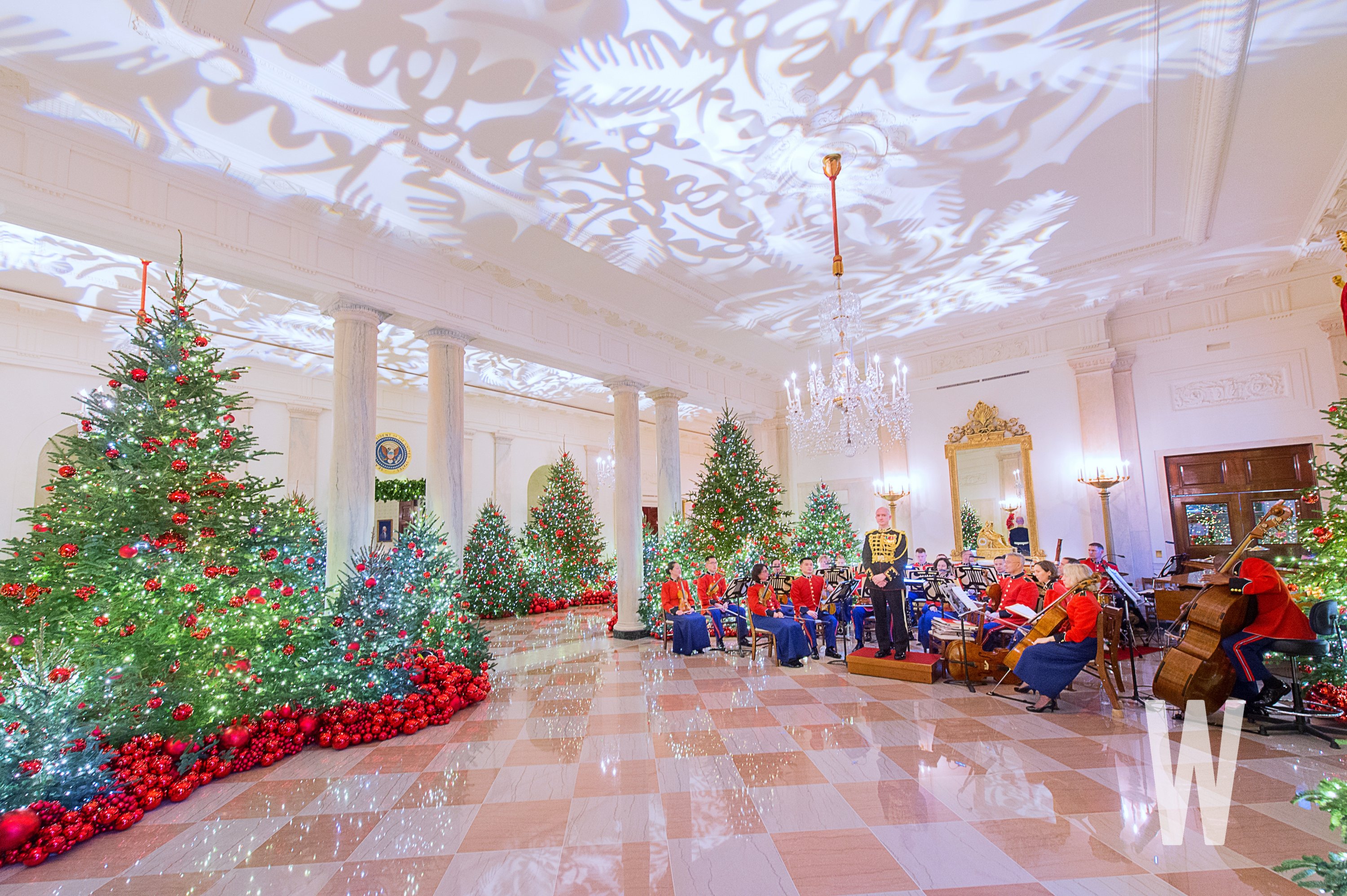 White House Christmas Decorations 2018