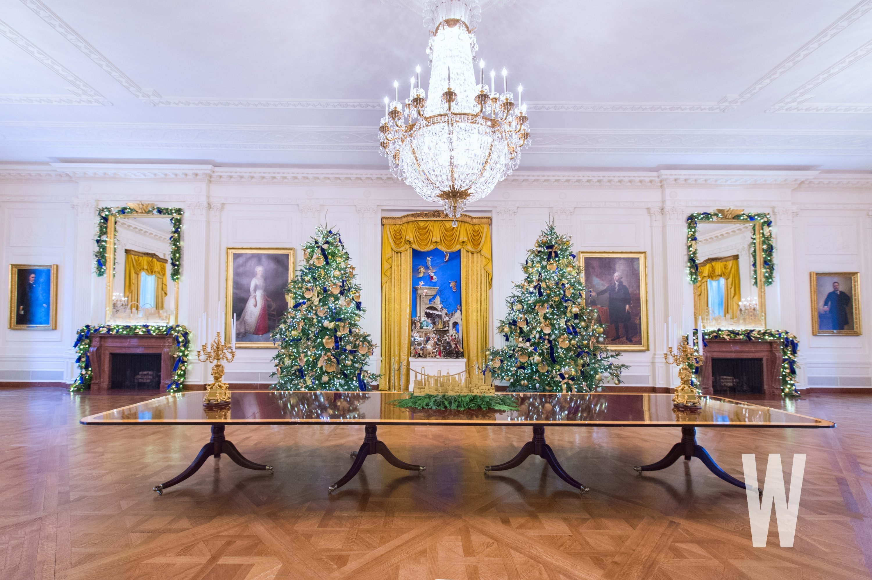 White House Christmas Decorations 2018