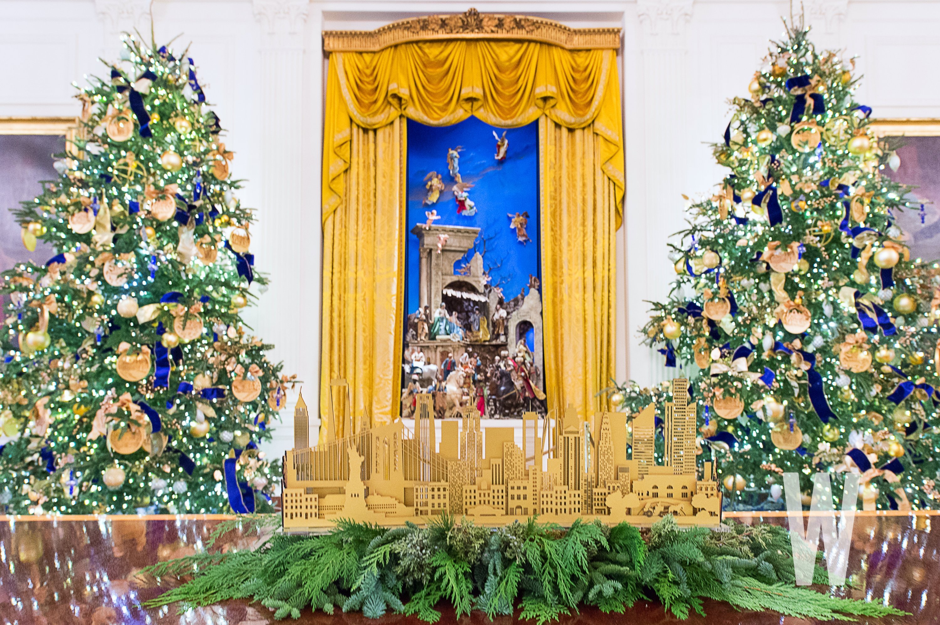 White House Christmas Decorations 2018