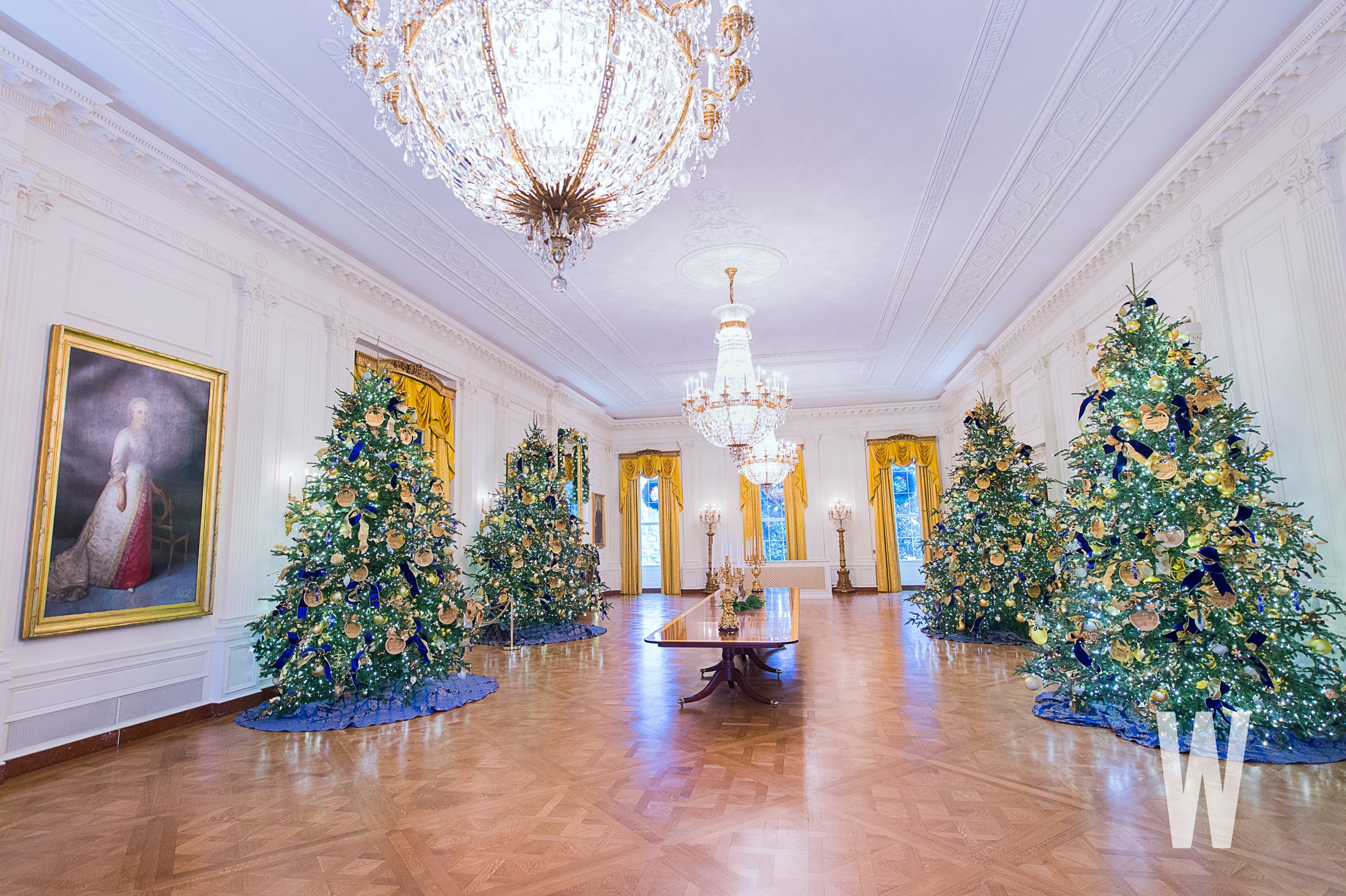 White House Christmas Decorations 2018