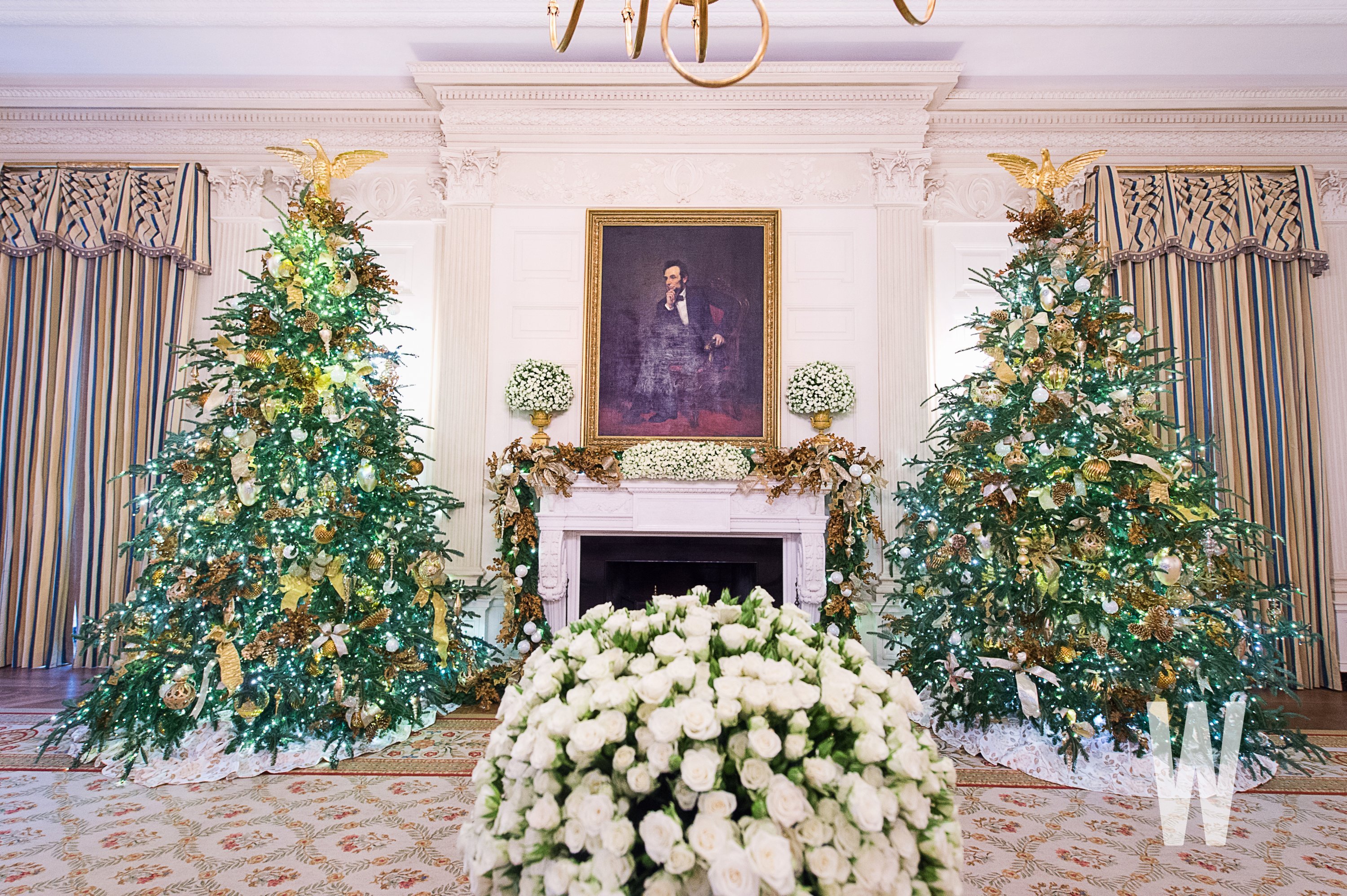 White House Christmas Decorations 2018