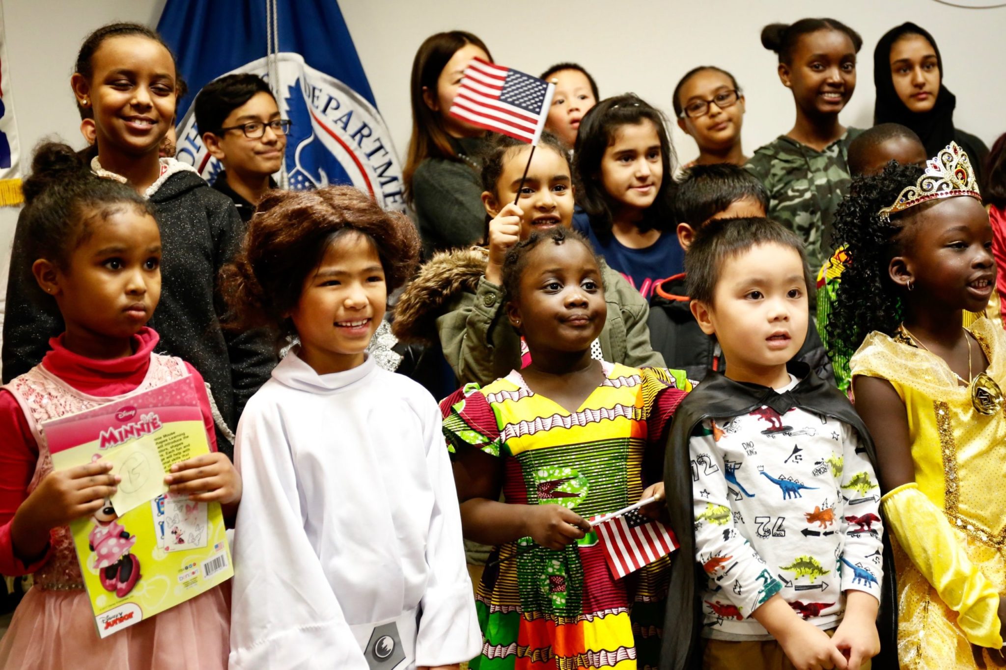 When Kids Become US Citizens on Halloween, You’d Better Believe They Dress Up