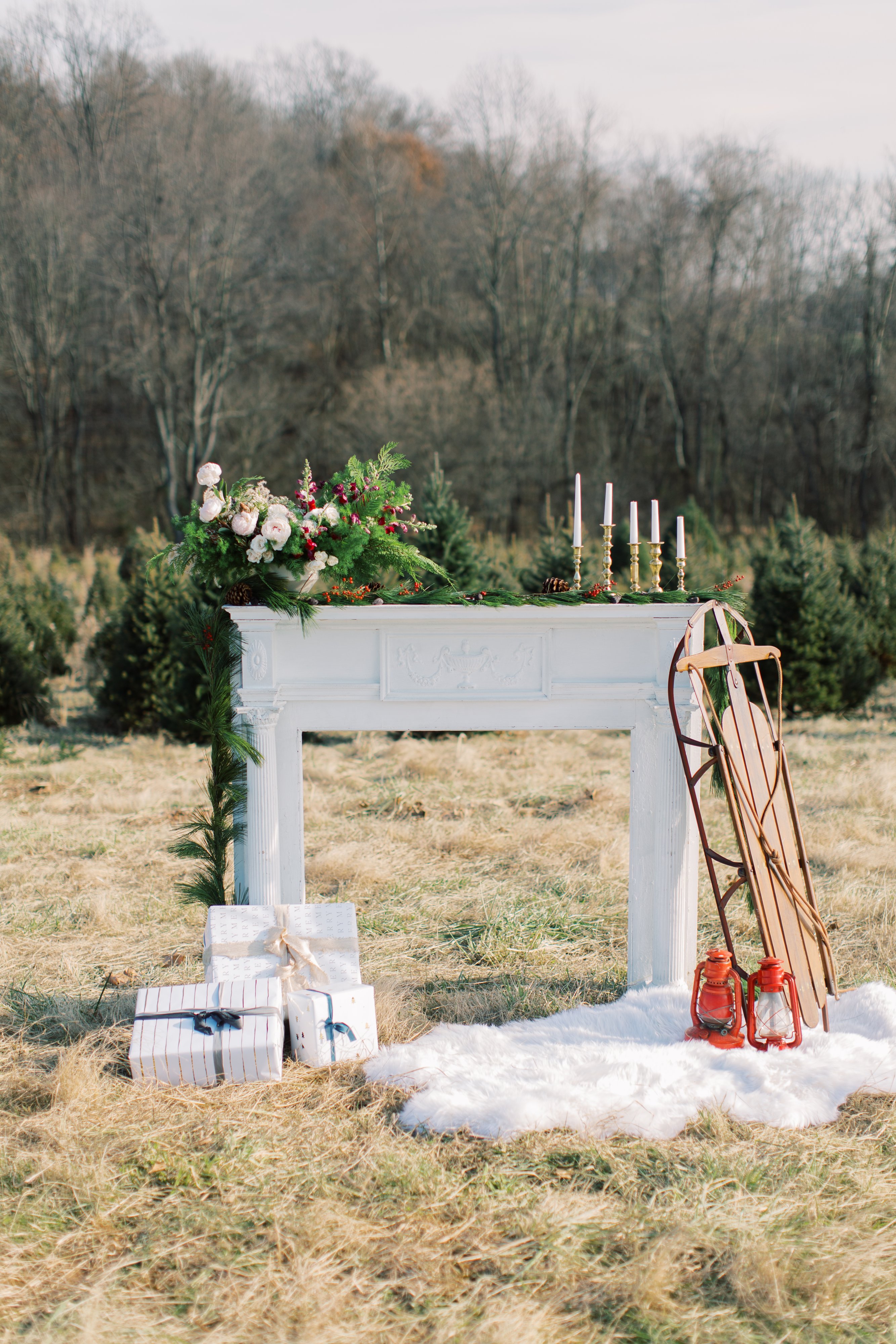 Capitals Player John Carlson and His Family Took Holiday Portraits at a  Maryland Christmas Tree Farm - Washingtonian