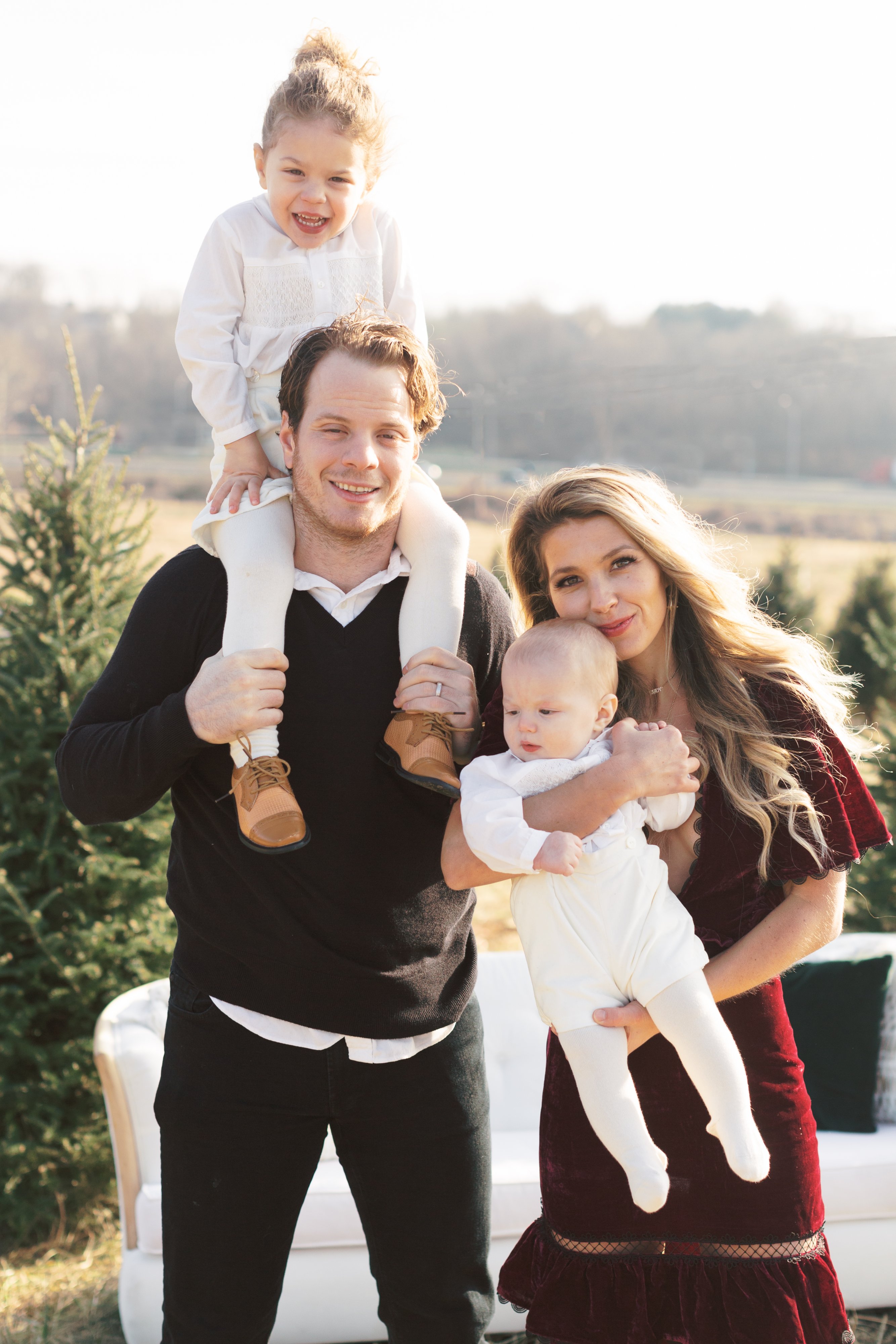 Capitals Player John Carlson and His Family Took Holiday Portraits at a  Maryland Christmas Tree Farm - Washingtonian