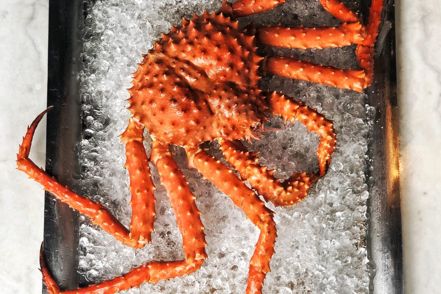 Crab is on the menu for RPM Italian's feast. Photograph by Anthony Colucci.