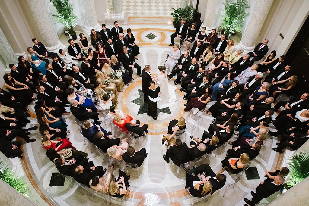 science-themed wedding