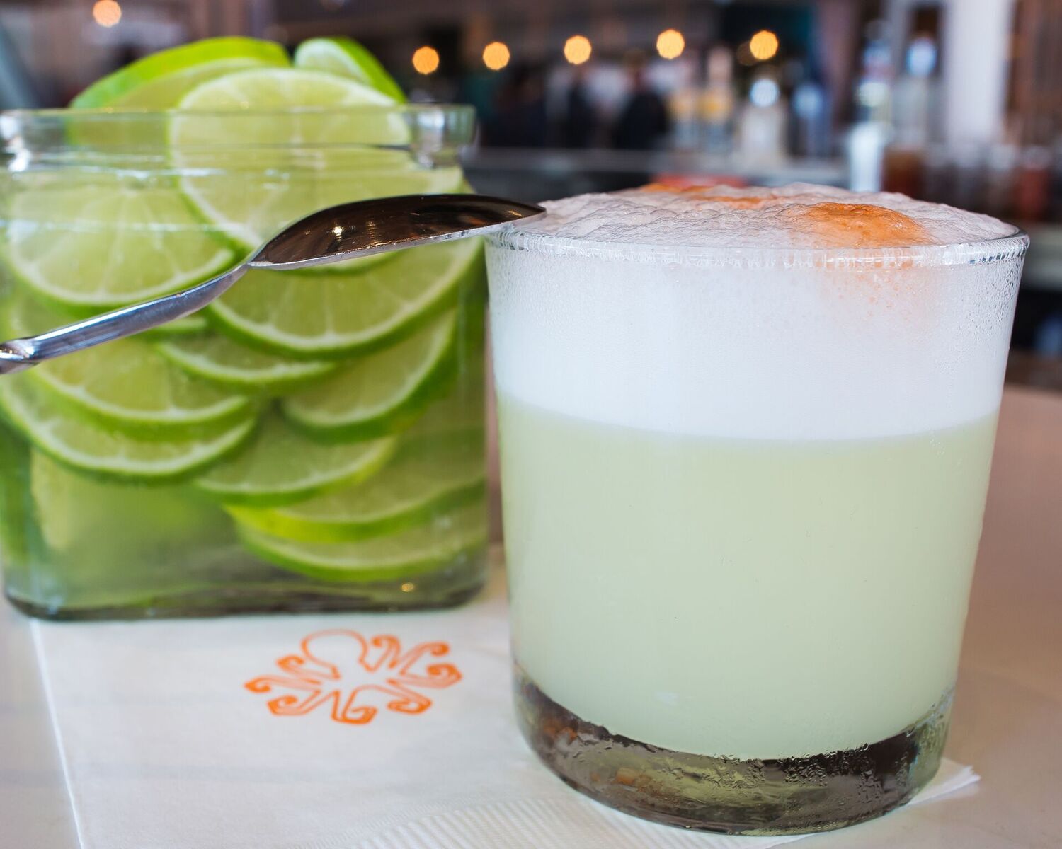 Half of pisco sours at Pisco y Nazca all day Saturday. Photograph courtesy of Pisco y Nazca. 