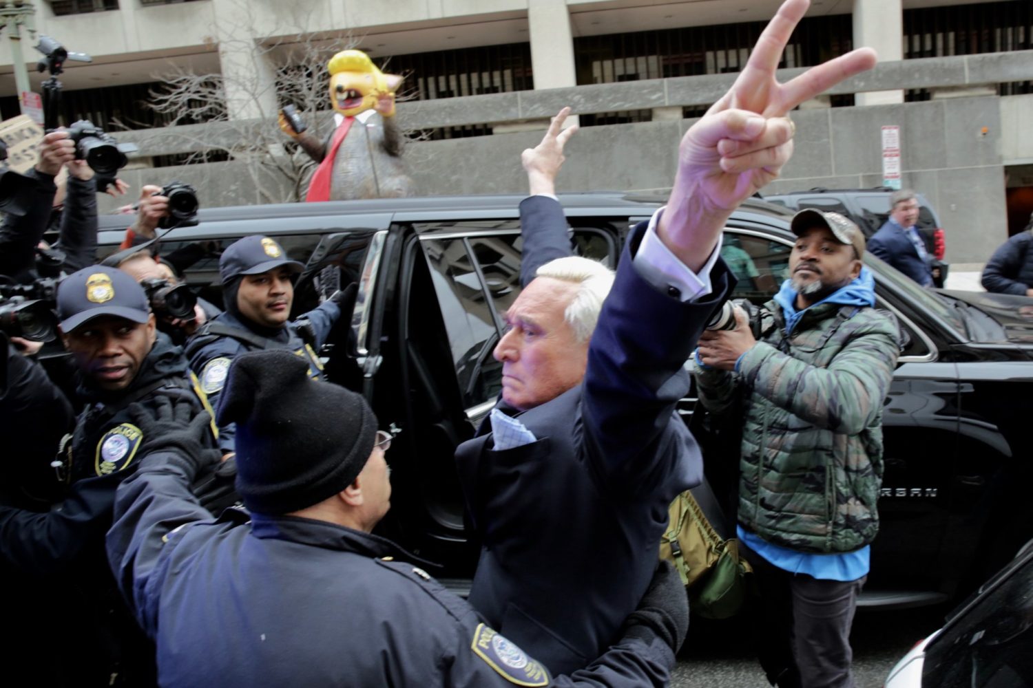 Roger Stone arraignment DC