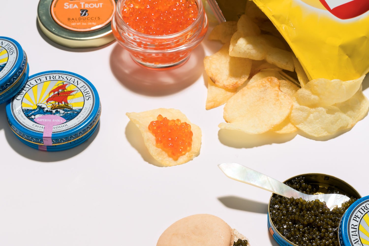 Caviar is having a moment–but with a fun twist. Photograph by Scott Suchman.