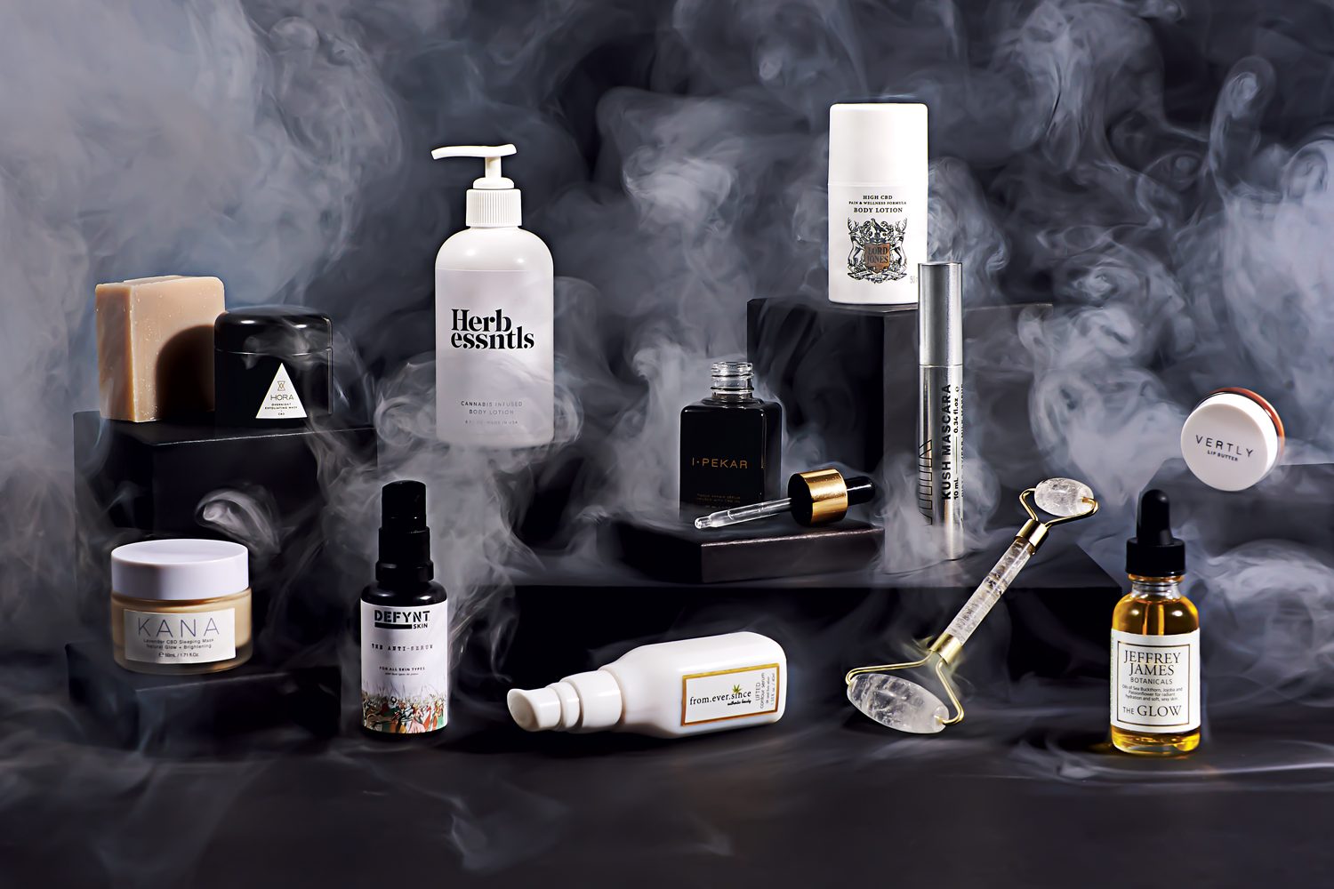 Photograph by Lauren Bulbin. most beautiful high end luxury cannabis beauty skincare products cbd hemp oil cannabis oil