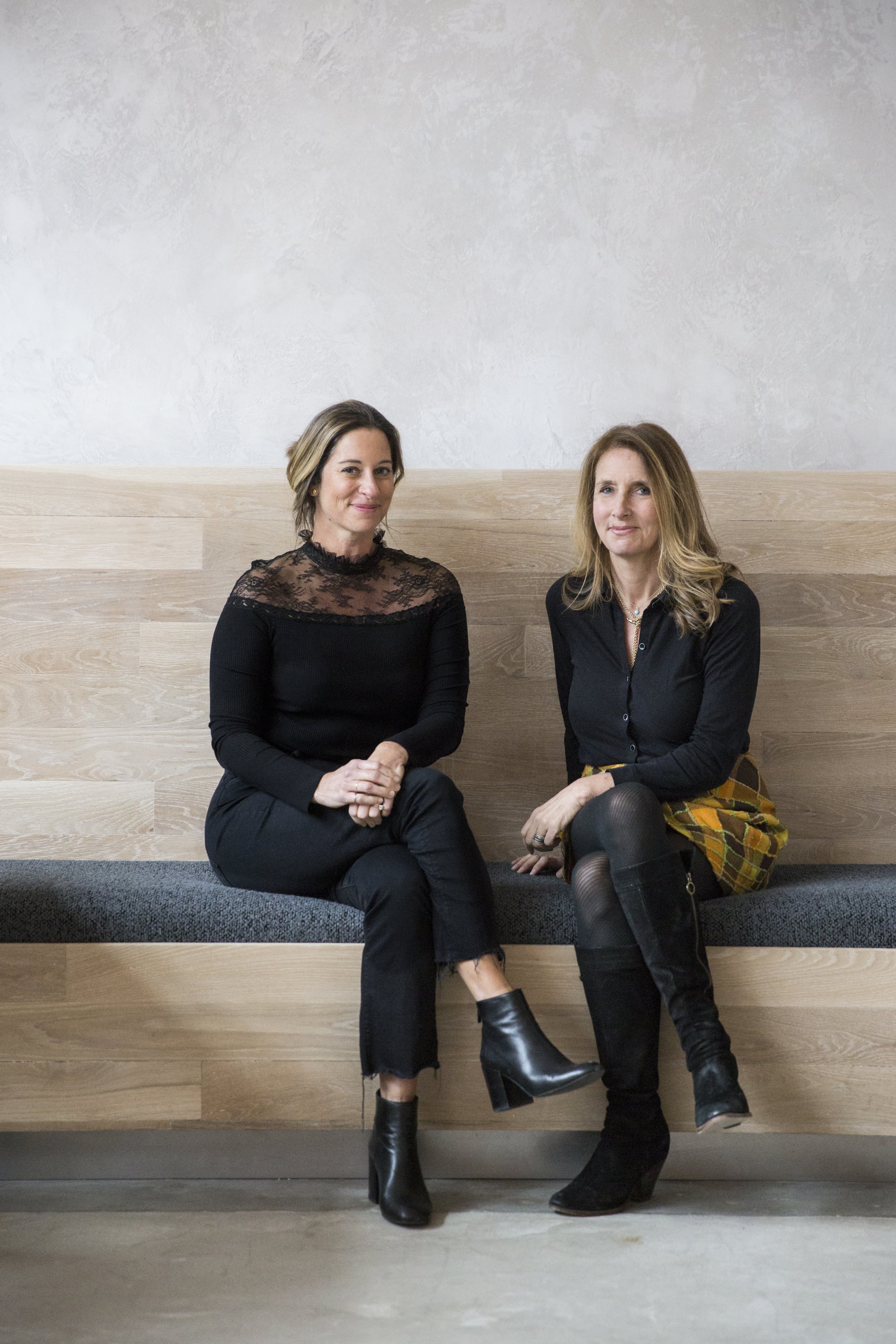 Chaia owners Suzanne Simon (left) and Bettina Stern. Photograph by Jennifer Chase
