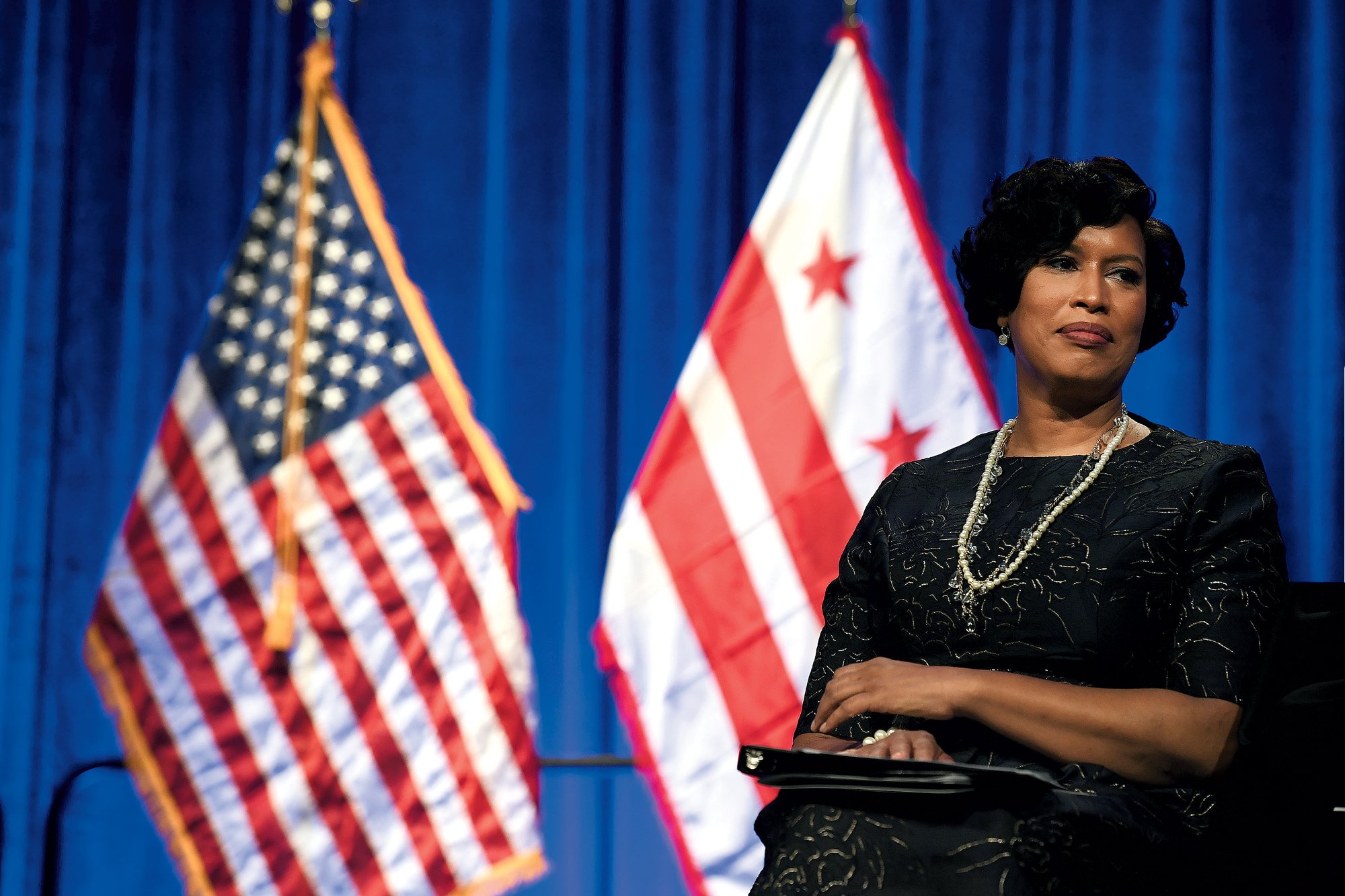 toc_capcomm-Muriel_Bowser - Washingtonian Is Muriel Bowser eyeing the White House? Photograph by Matt McClain/<em>Washington Post</em>.