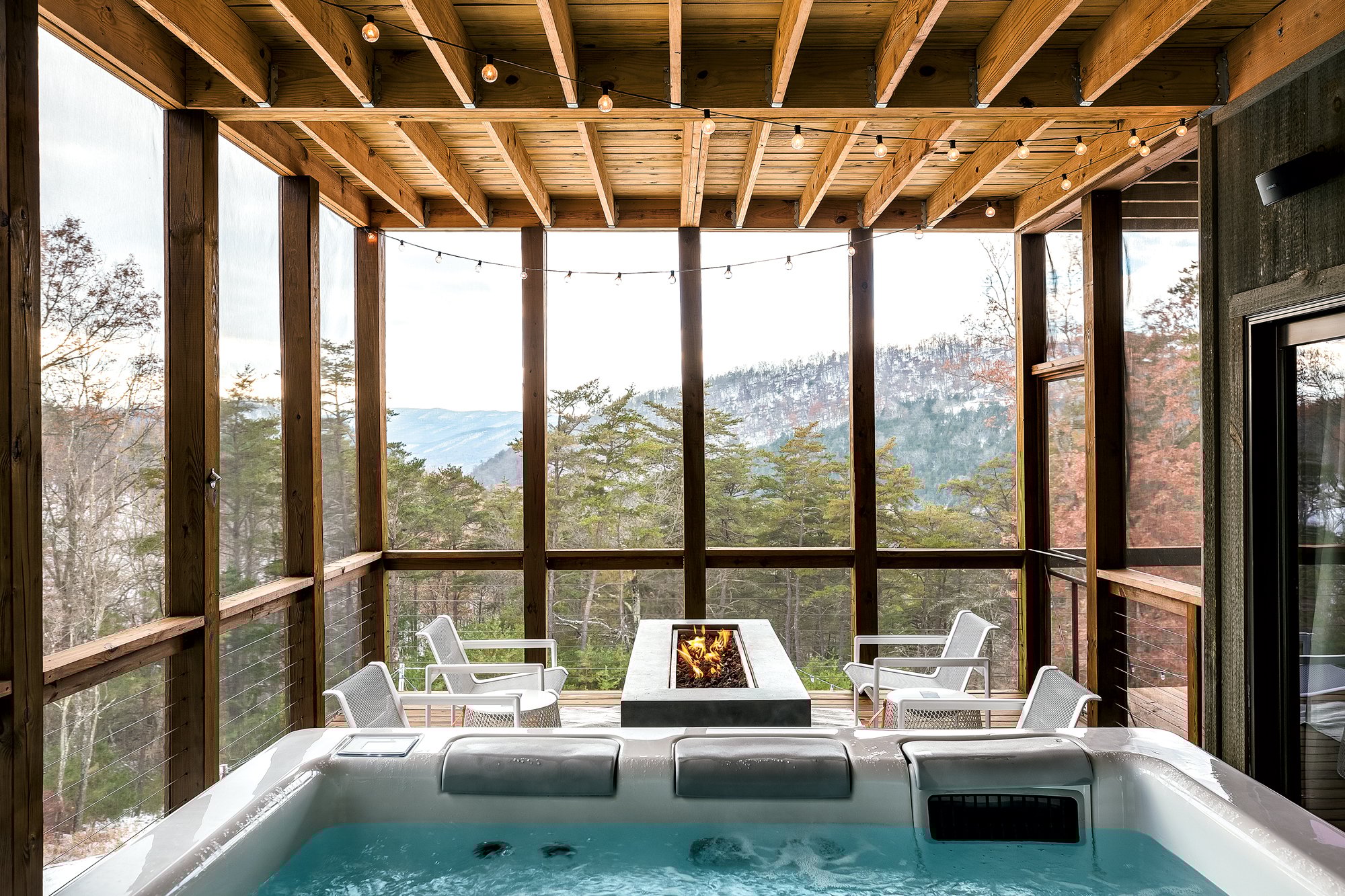 toc_weekendescapes - Washingtonian 100 Very Best Restaurants, February 2019. Recharging Stations: Second homes that are peaceful getaways for their owners. Photograph by Danielle Hill.