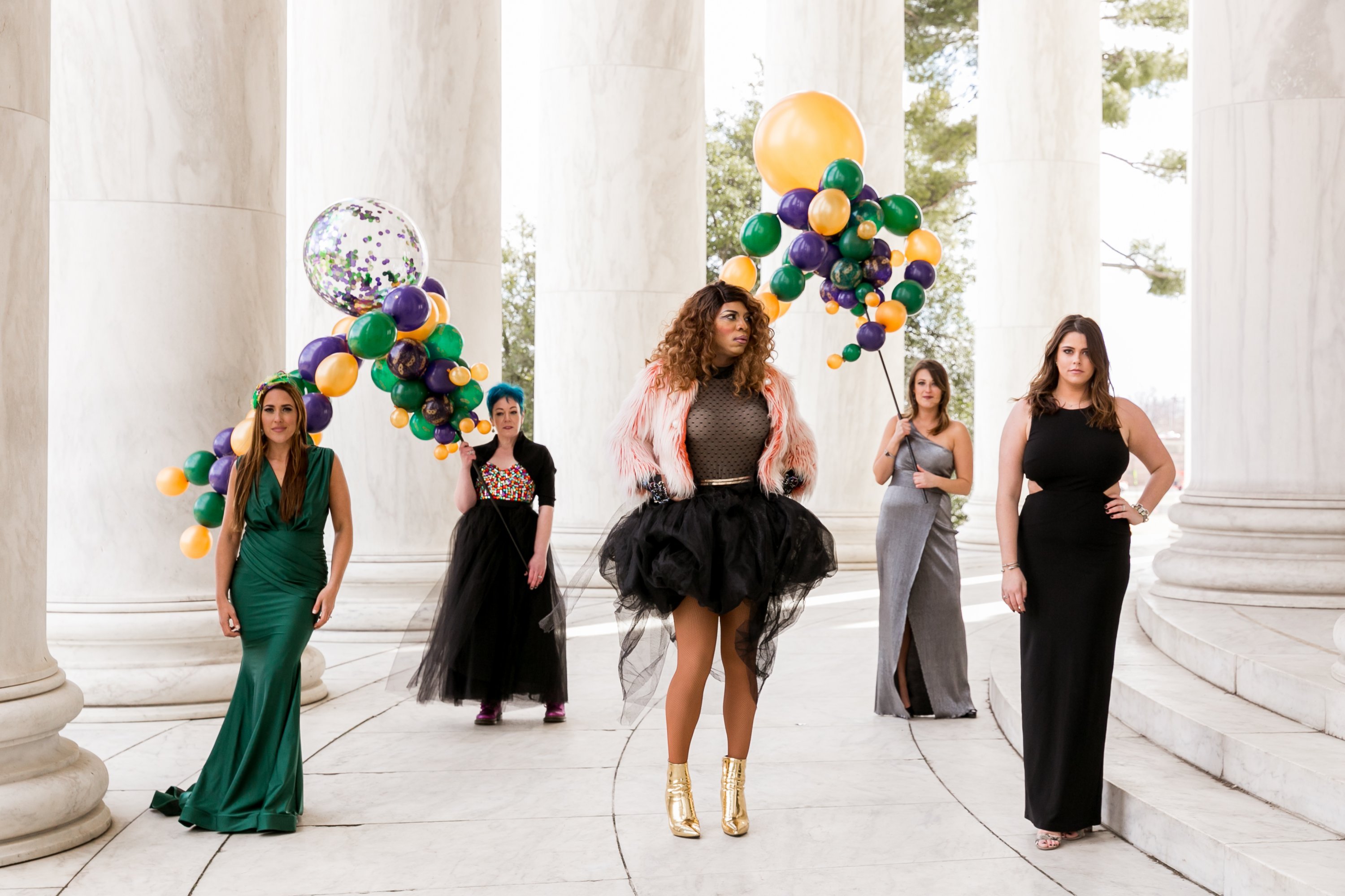 5 person group shot - Washingtonian
