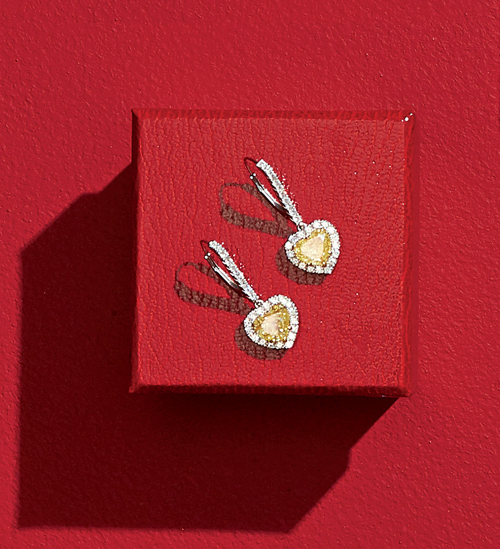 The Valentine's Day Gift Your Girlfriend Will Love: Heart-Shaped Earrings