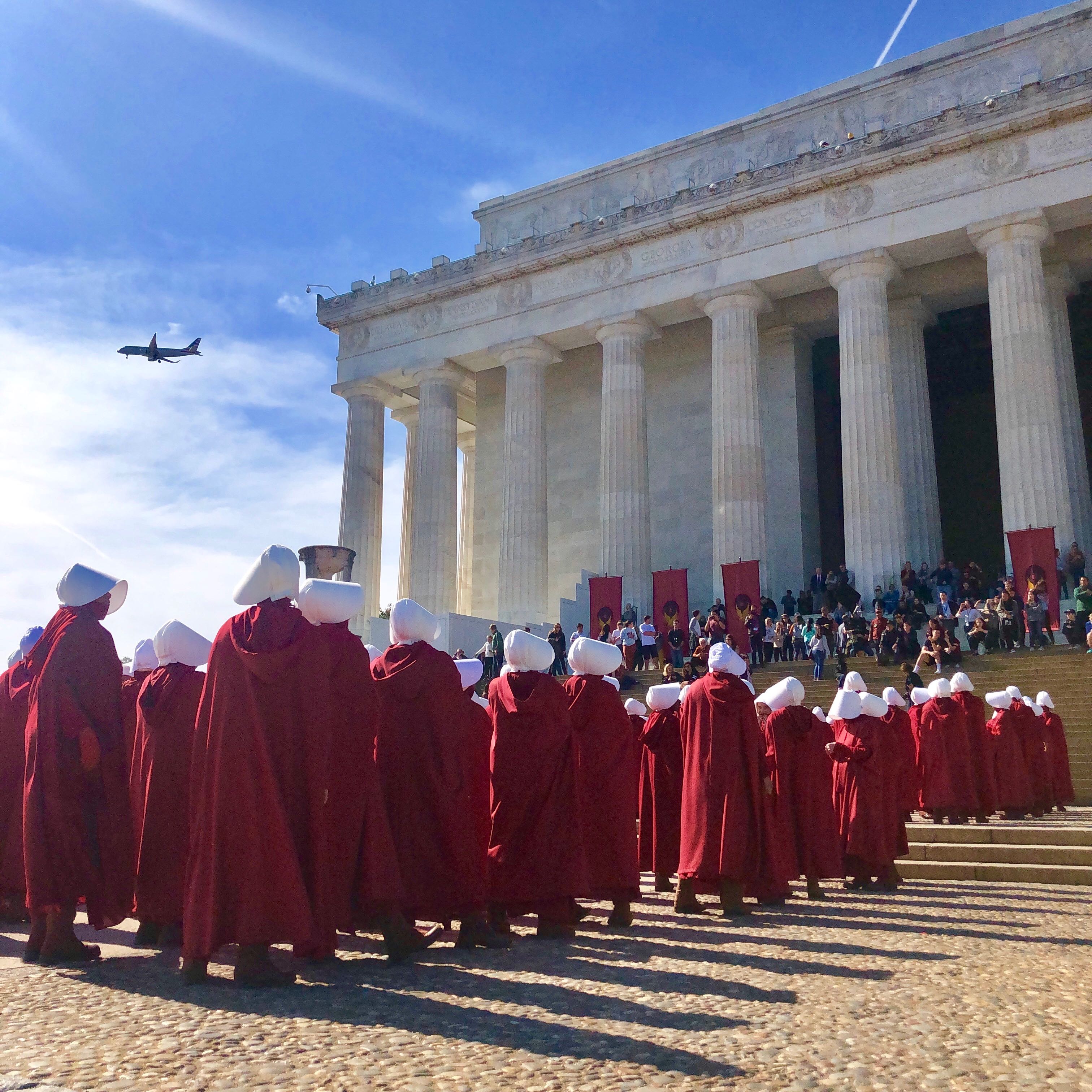 Handmaid's Tale DC Filming.