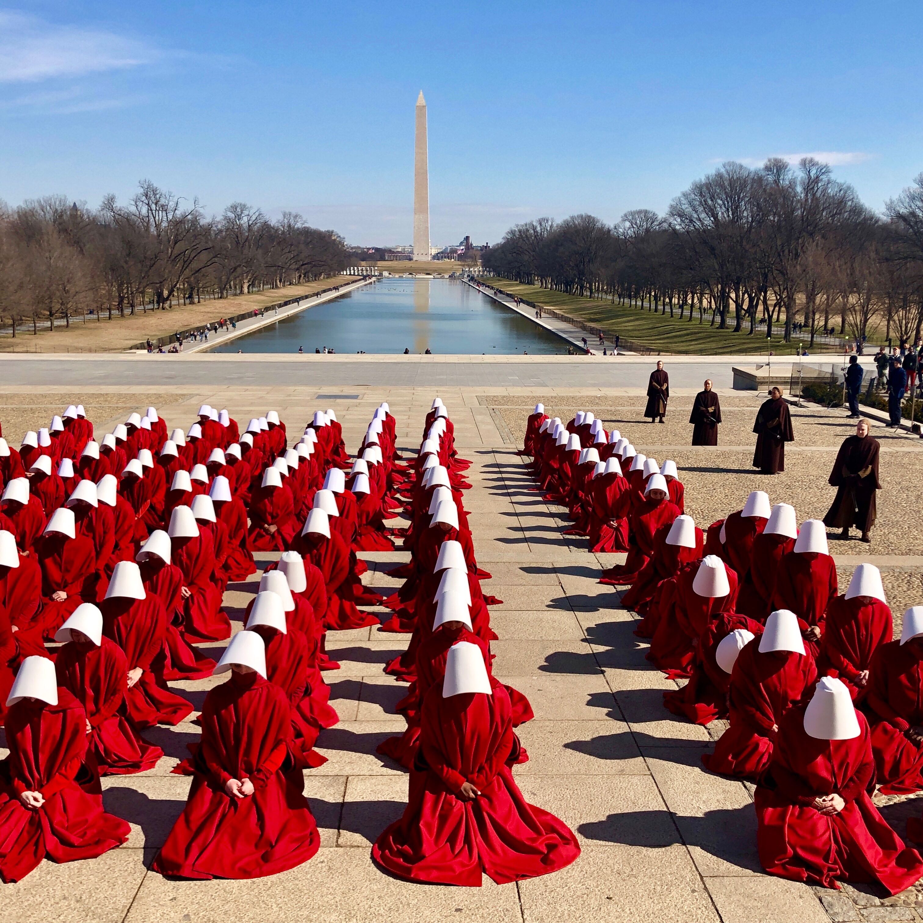 Handmaid's Tale DC Filming.