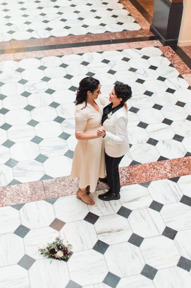 Meghan Berlingo + Kasey Dorris | Luck and Love Photography | lucklovephotographywashingtondcweddingphotographermeghanandkaseyweddinginDCcoffeeamuseum14.1