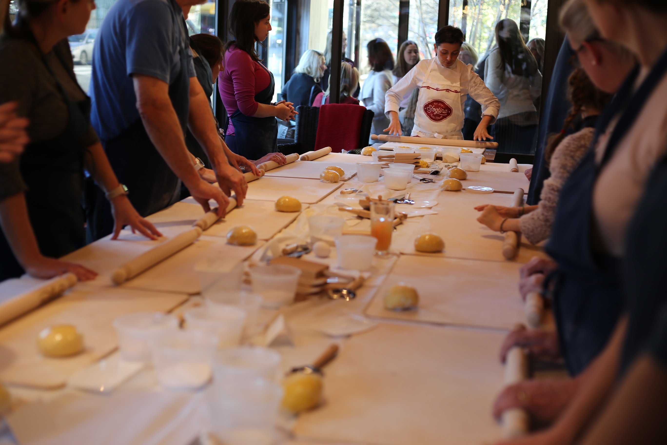 Learn how to make eggless pasta at Sfoglina Van Ness. Photograph courtesy of Sfoglina. 