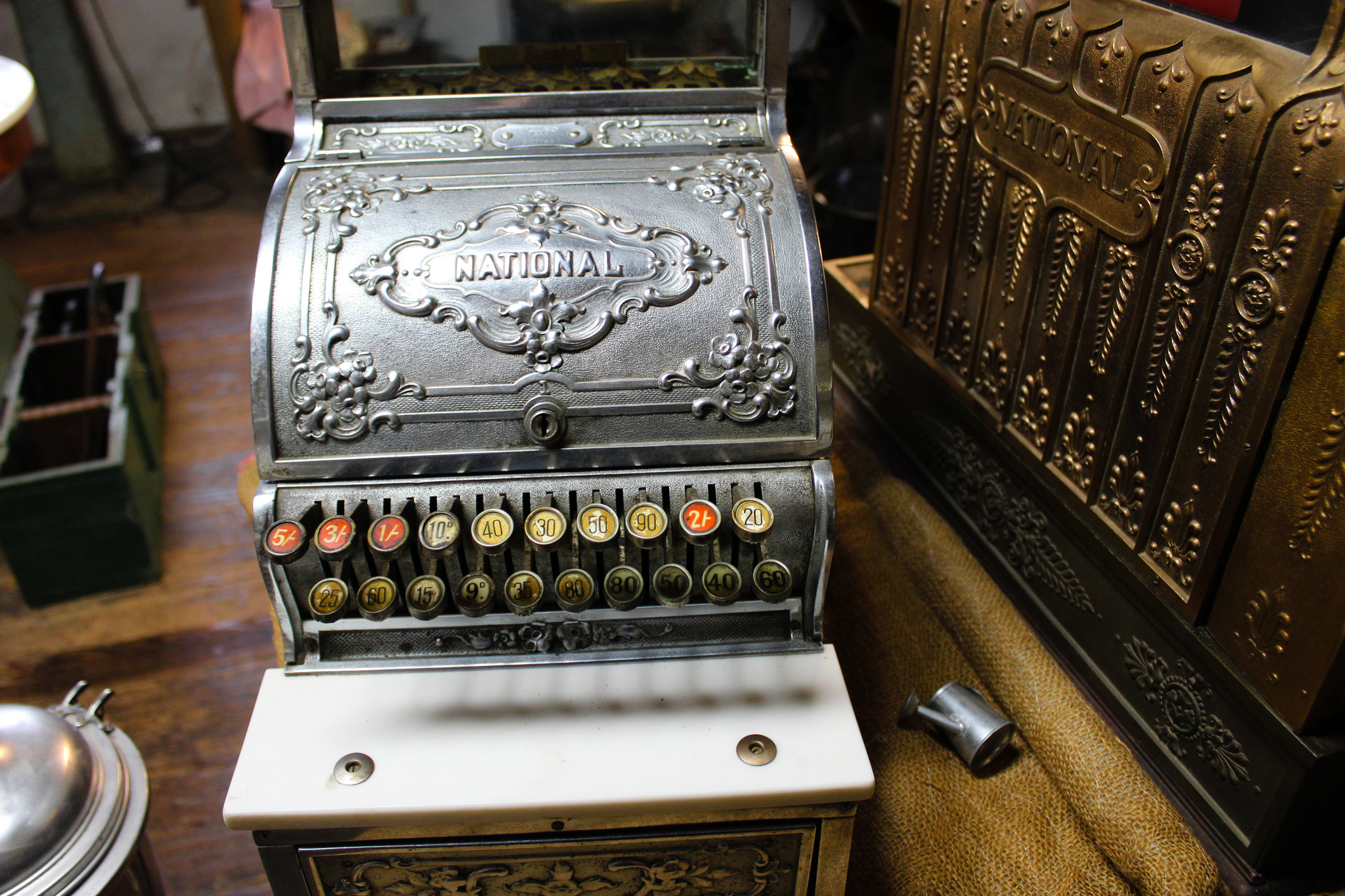 Antique cash register - Washingtonian Valentine's Day dates DC