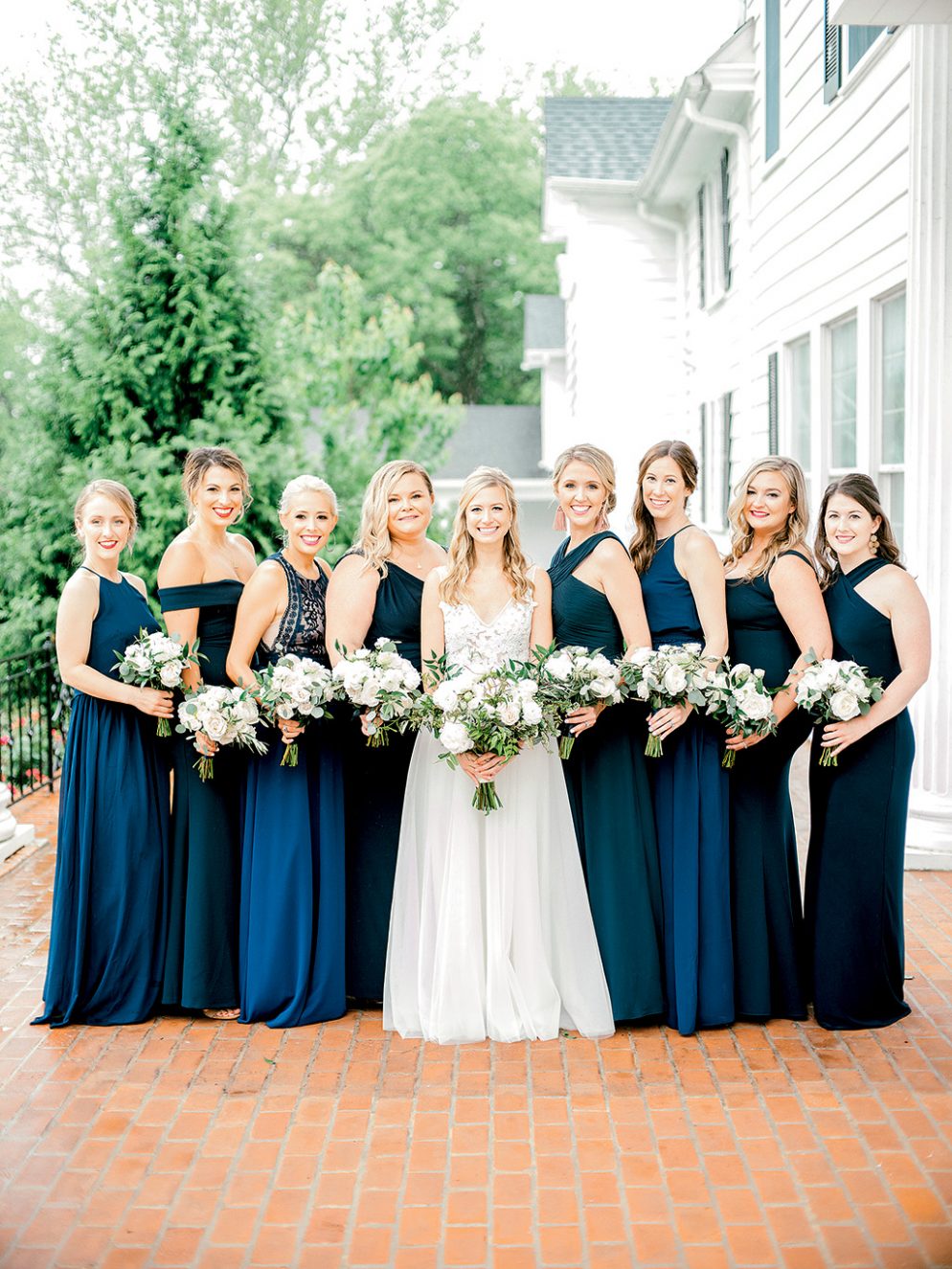 Winter Weddings, Emerald Green, and Flower Girl Posies: Check Out These ...