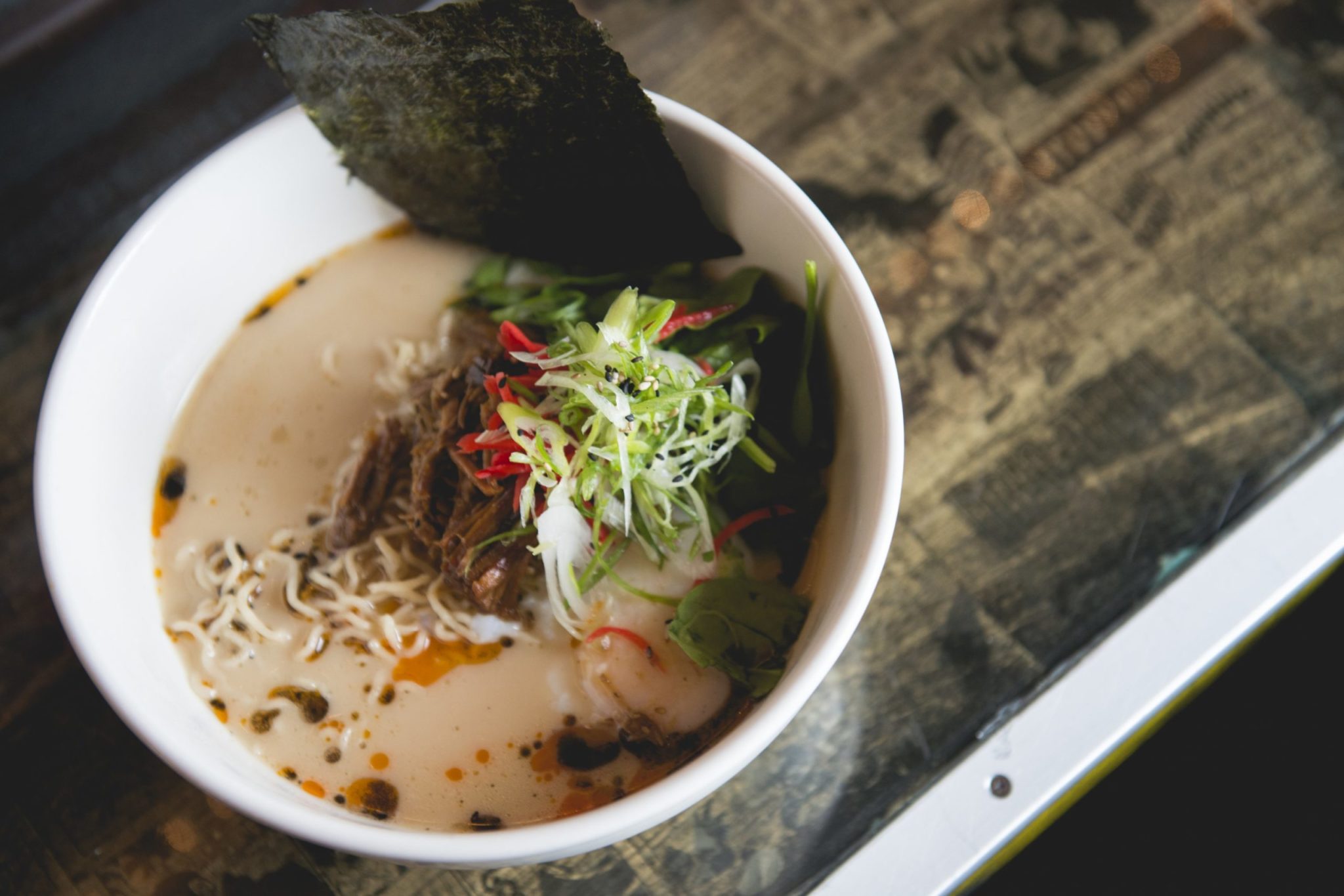 Toki Underground is celebrating its eighth anniversary with $8 classic ramen. Photograph by Marissa Rubenstein.