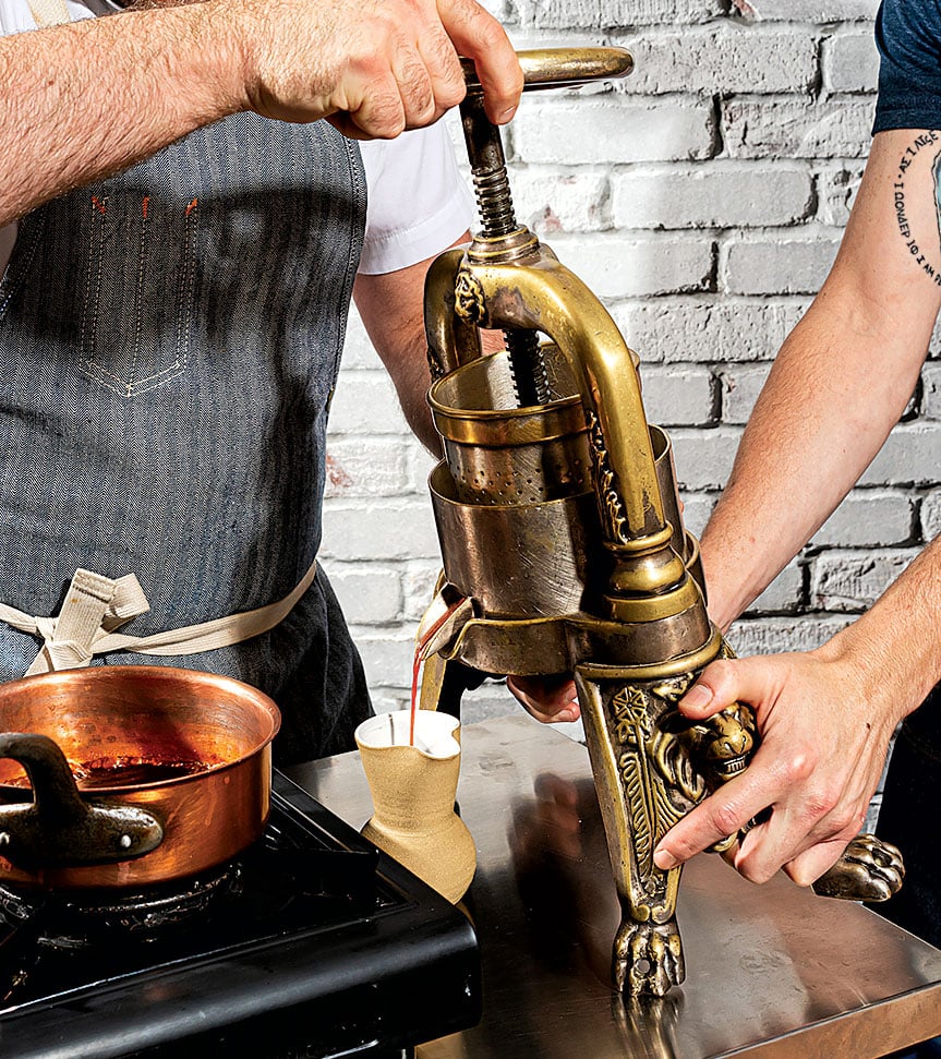 Bresca-tableside - Washingtonian