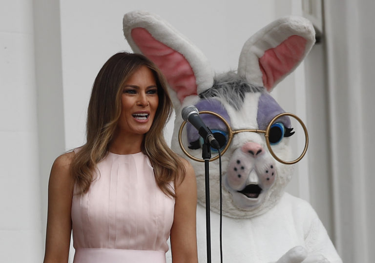 Melania Trump Allegedly Rebuked Staffers Over the White House Easter ...