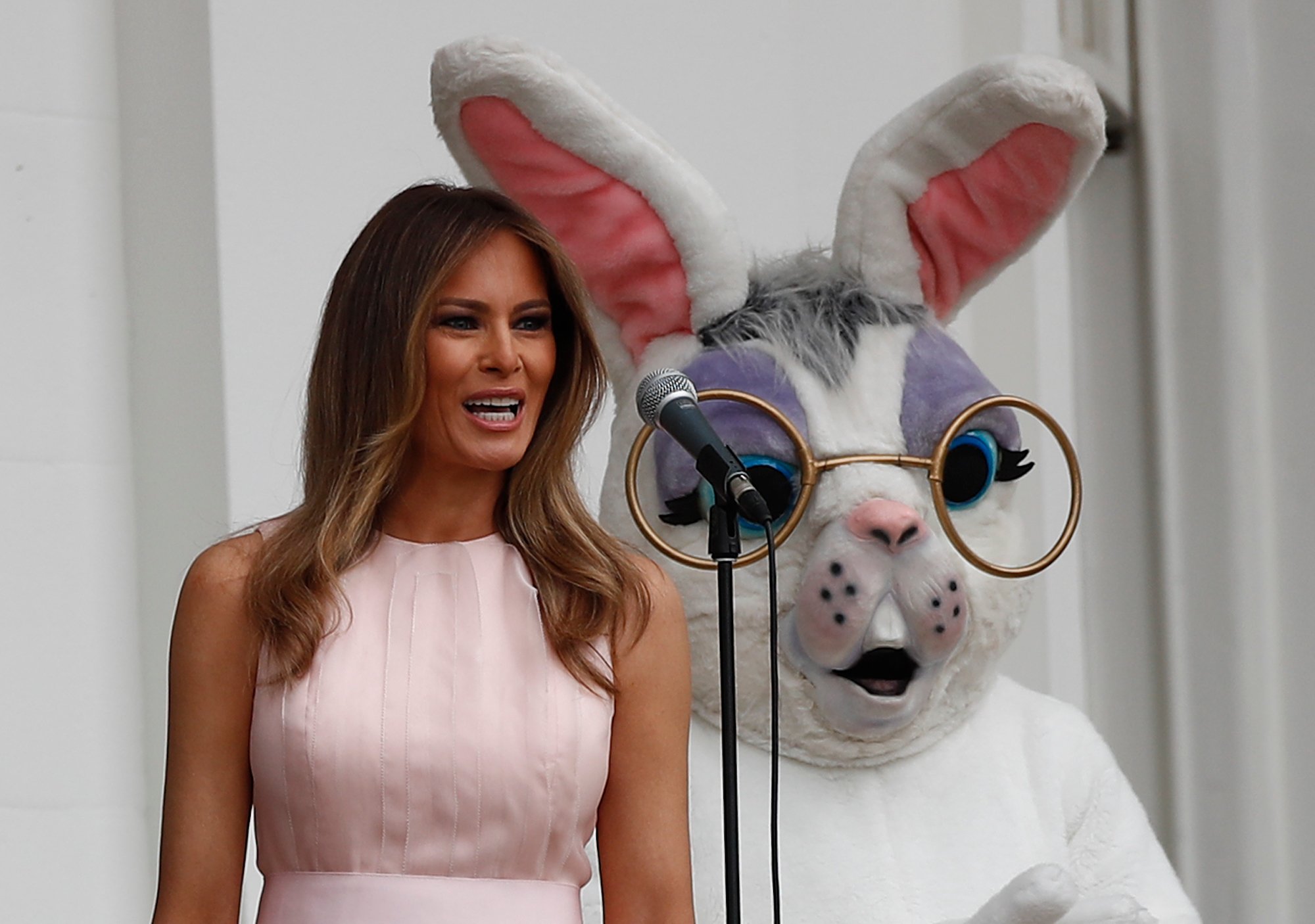 Melania Trump, White House Easter Bunny