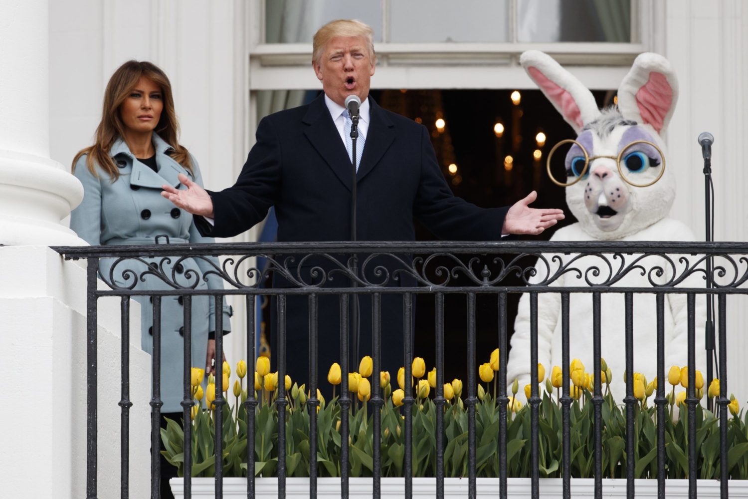 Melania Trump, White House Easter Bunny