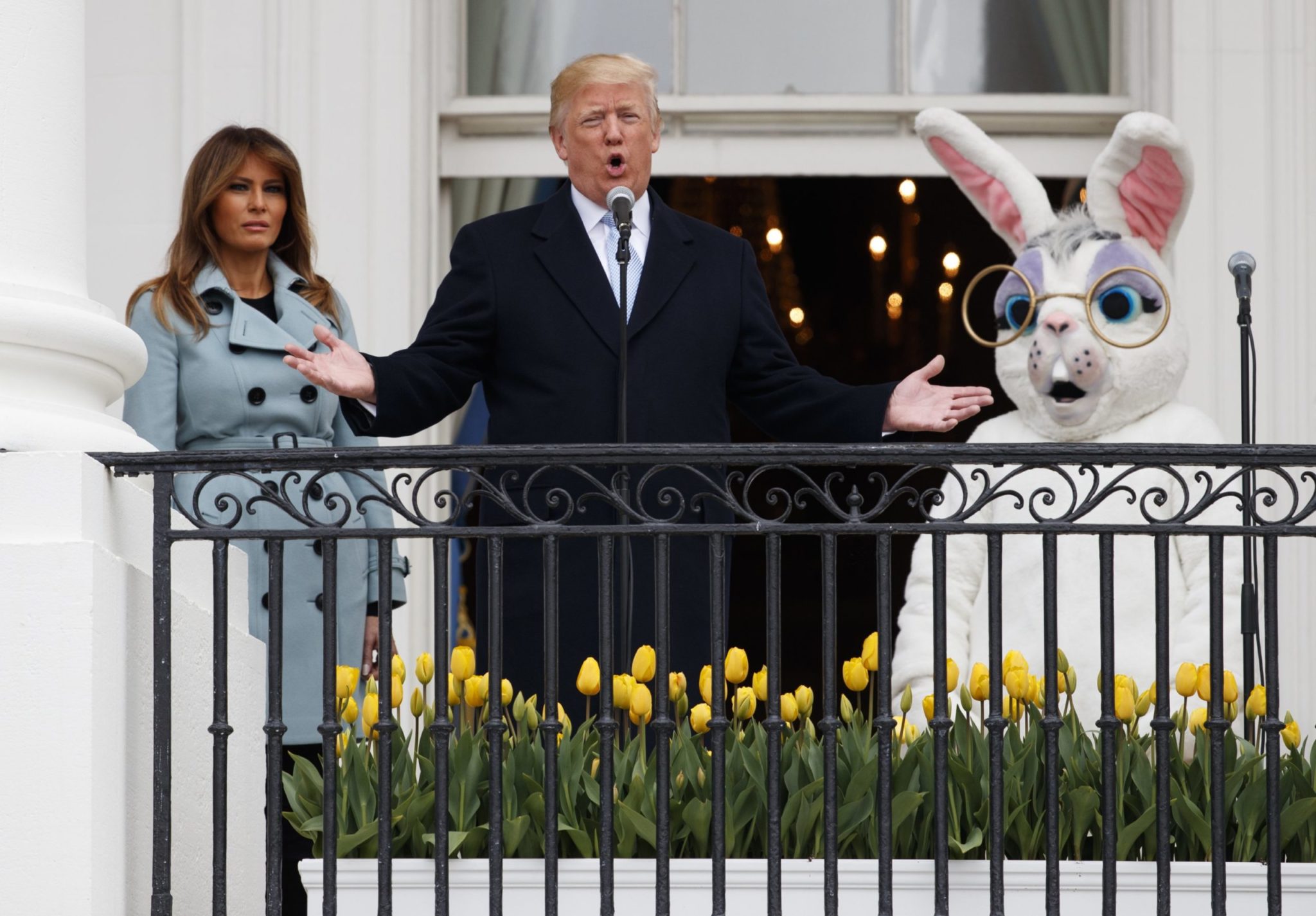 Melania Trump, White House Easter Bunny