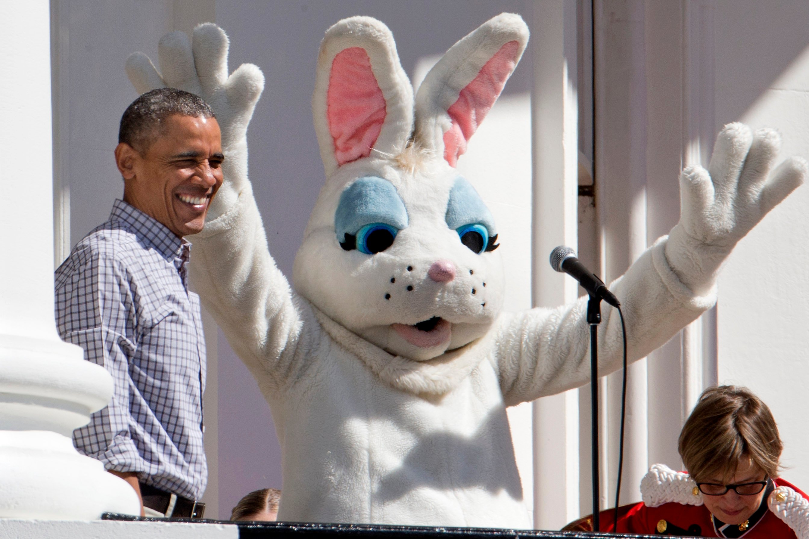 Melania Trump, White House Easter Bunny