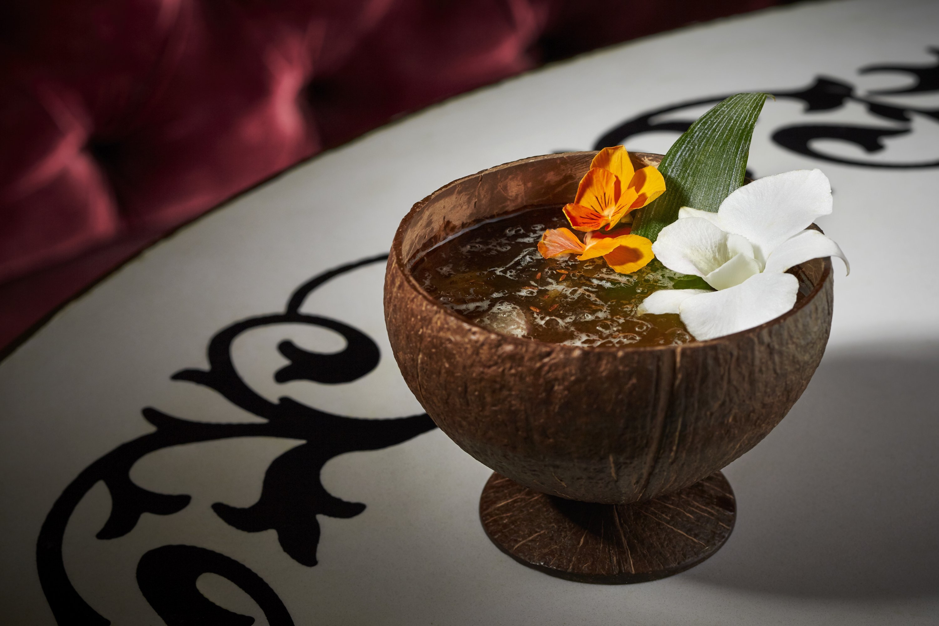 Backwaters - Washingtonian Imbibe through India with cocktails like Backwaters, a tribute to the tropical state of Kerala. Photograph by Greg Powers.