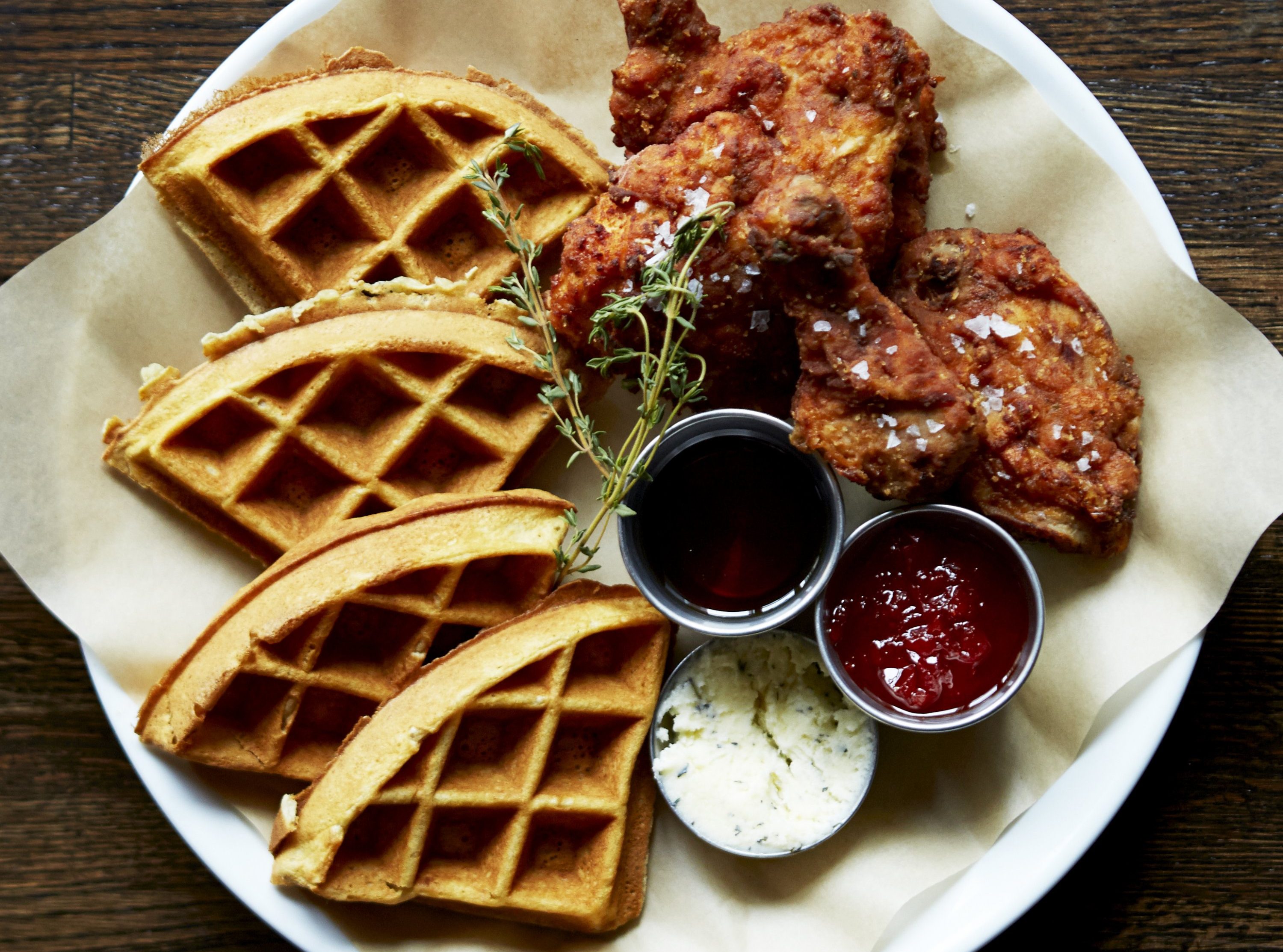 Chicken & Waffles - Washingtonian
