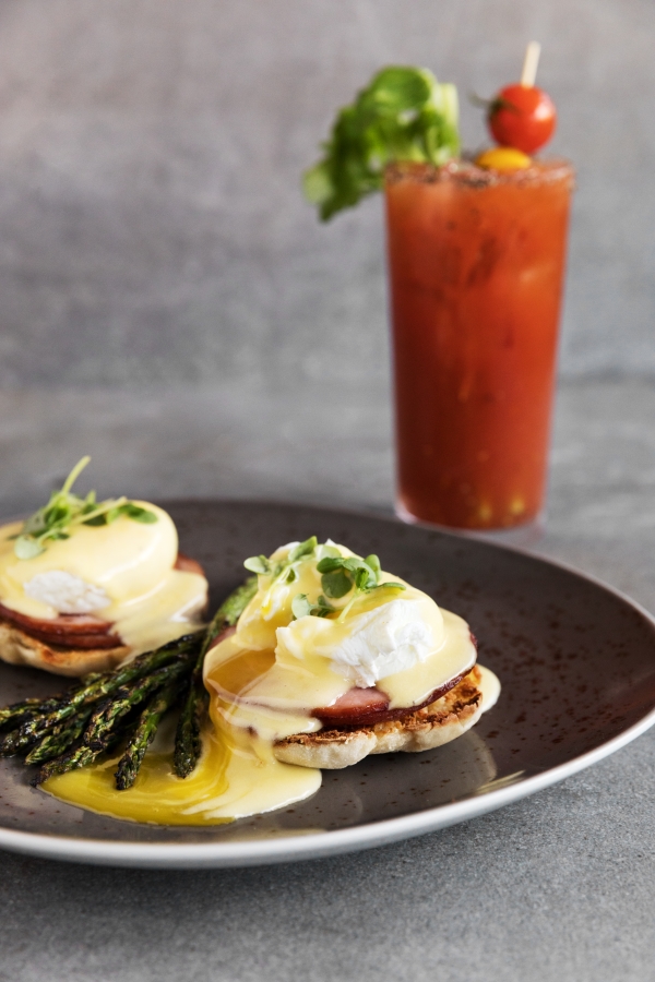 Eggs Benedict with Canadian Bacon. Photograph Courtesy of City Perch. - Washingtonian