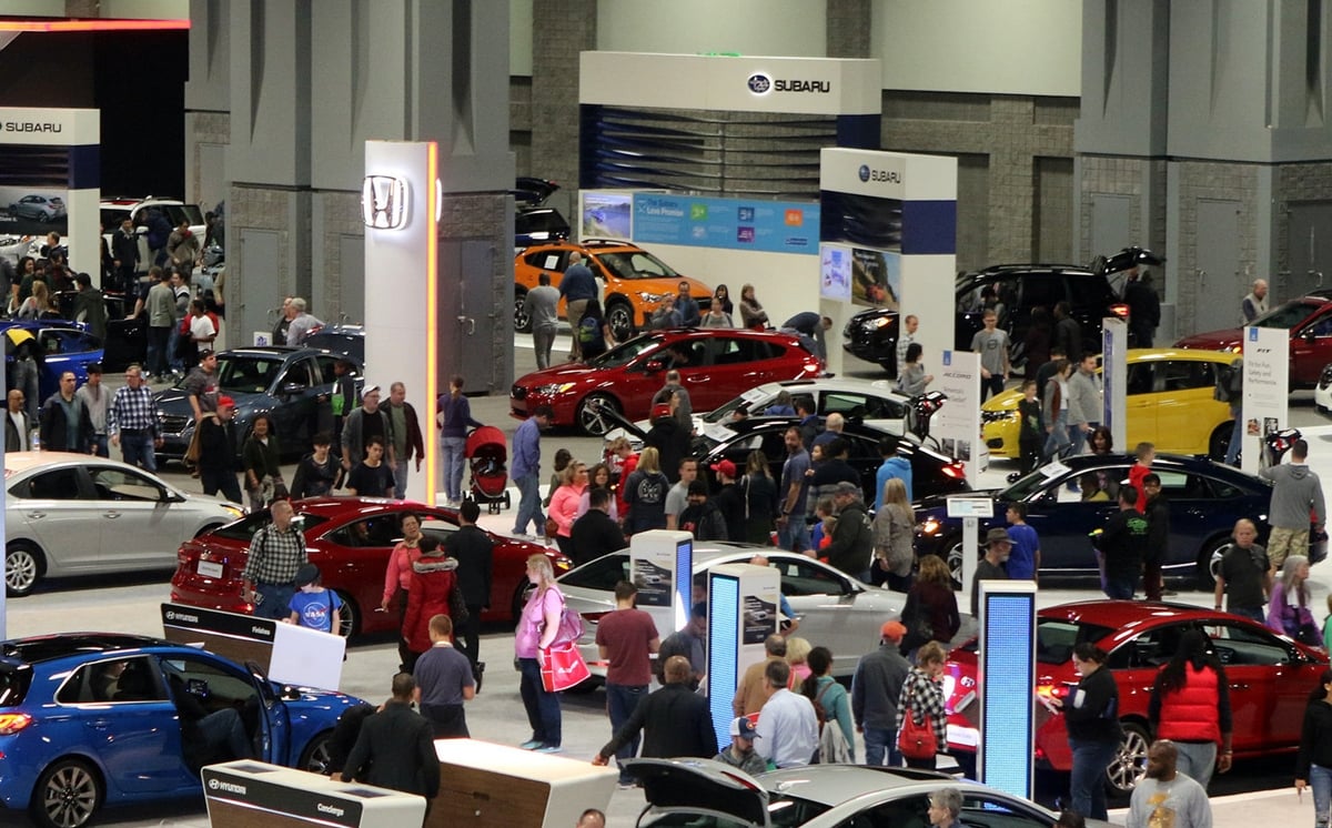 The Washington Auto Show runs from April 5 to April 14 at the Washington Convention Center. Photograph courtesy Washington Auto Show.