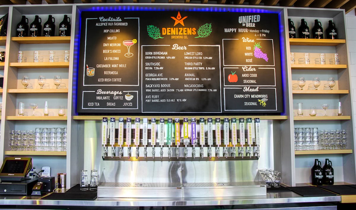 Denizens RPS Menu Board - Washingtonian